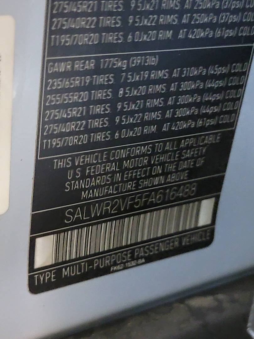 LAND ROVER RANGE ROVER 2015 - Marhaba Auction Used Cars - Image 11