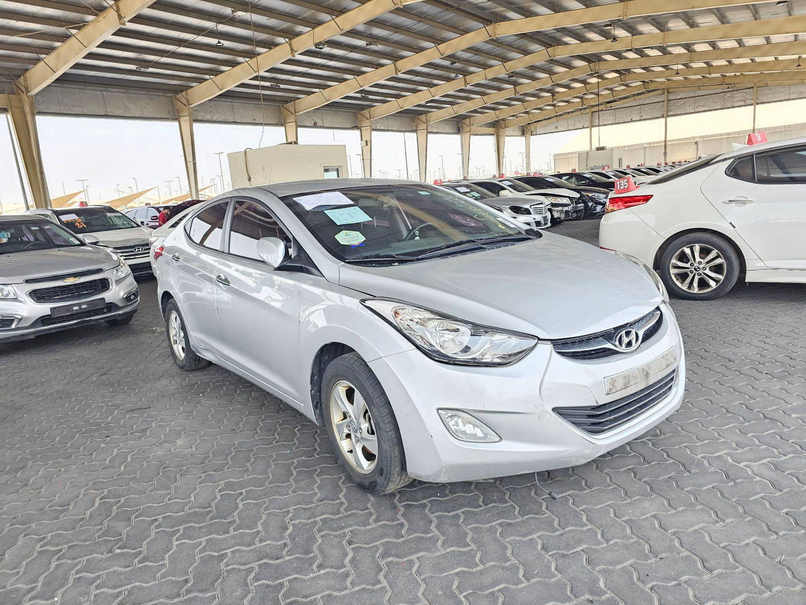 2012 HYUNDAI AVANTE — 240010 KM — Lot 585549 — Main - Marhaba Auctions Used Cars - Image 3