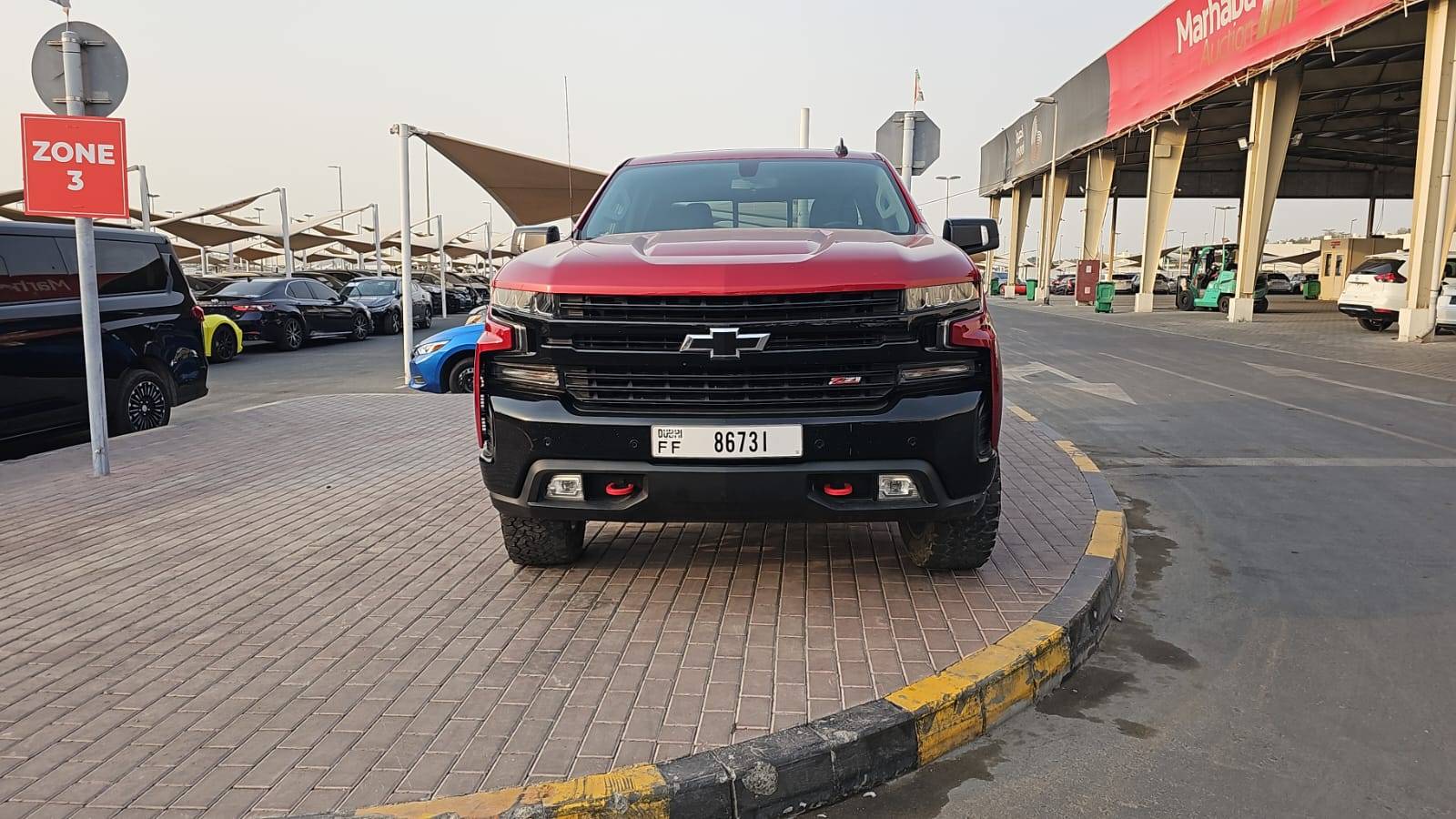 2021 CHEVROLET SILVERADO — 219124 KM — Lot MG211219 — Main - Marhaba Auctions Used Cars - Image 4