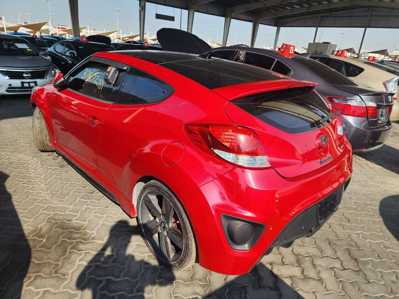 2013 HYUNDAI VELOSTER — 132368 Miles — Lot 37877281 - Marhaba Auctions Used Cars - Image 3