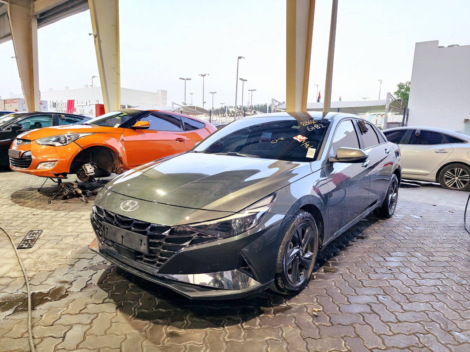 2022 HYUNDAI AVANTE — 172412 KM — Lot 018600 — AutoBaba - Marhaba Auctions Used Cars - Image 5