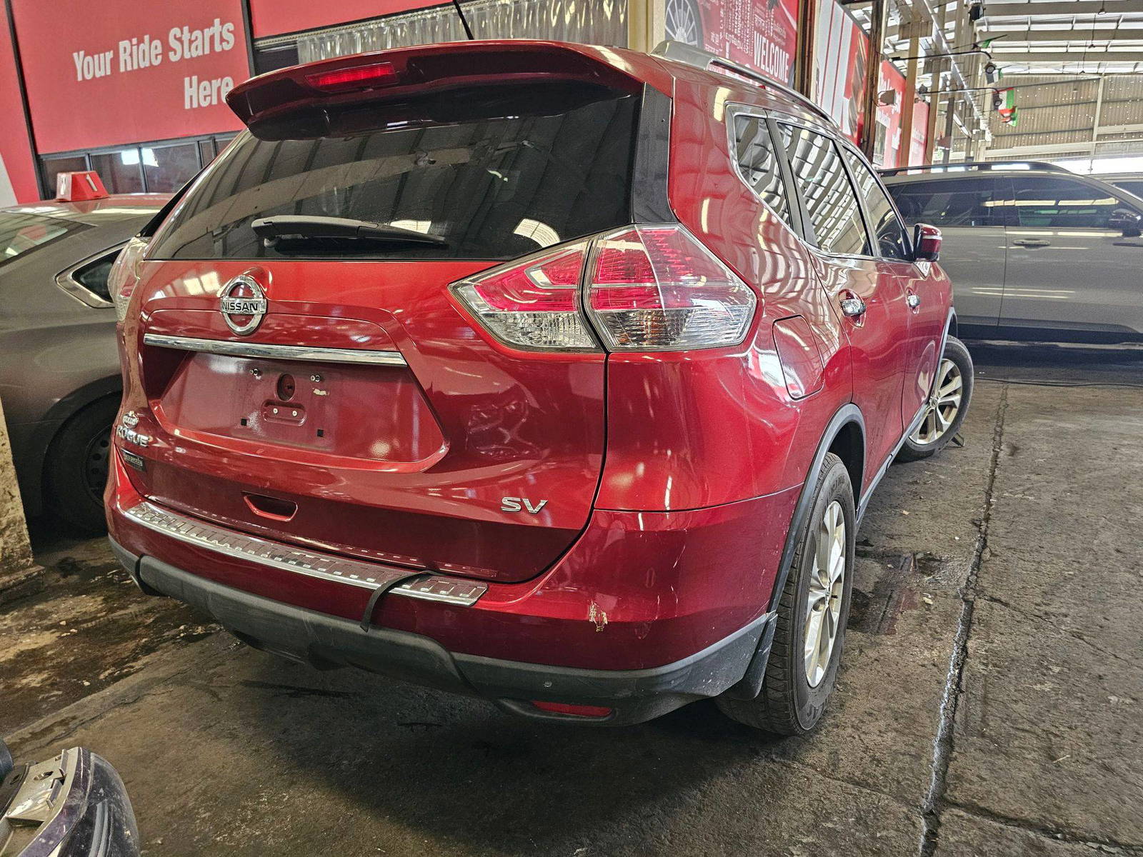 NISSAN ROGUE 2015 - Marhaba Auction Used Cars - Image 4