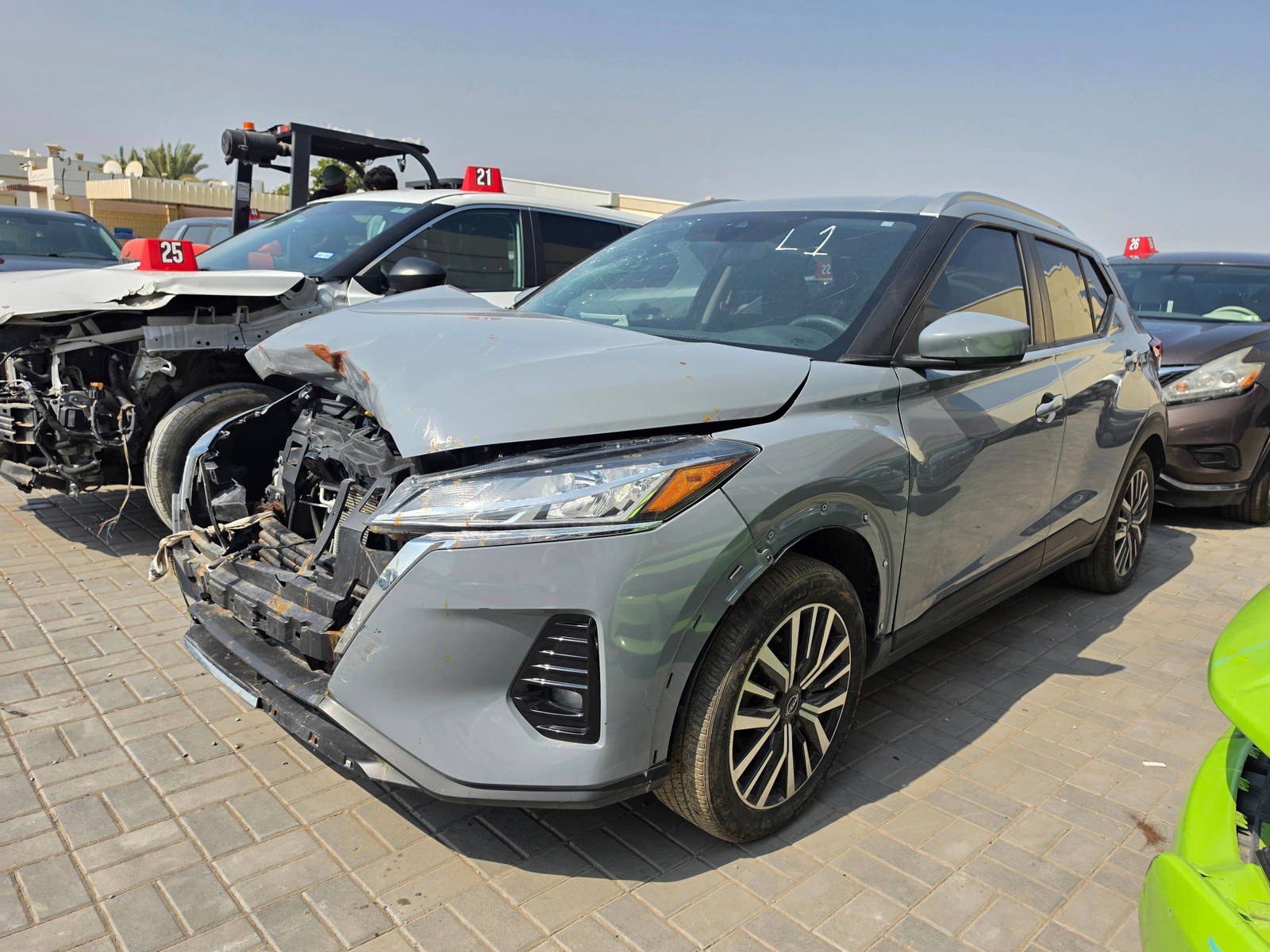 2022 NISSAN KICKS — 49069 KM — Lot 90309645 - Marhaba Auctions Used Cars - Image 3