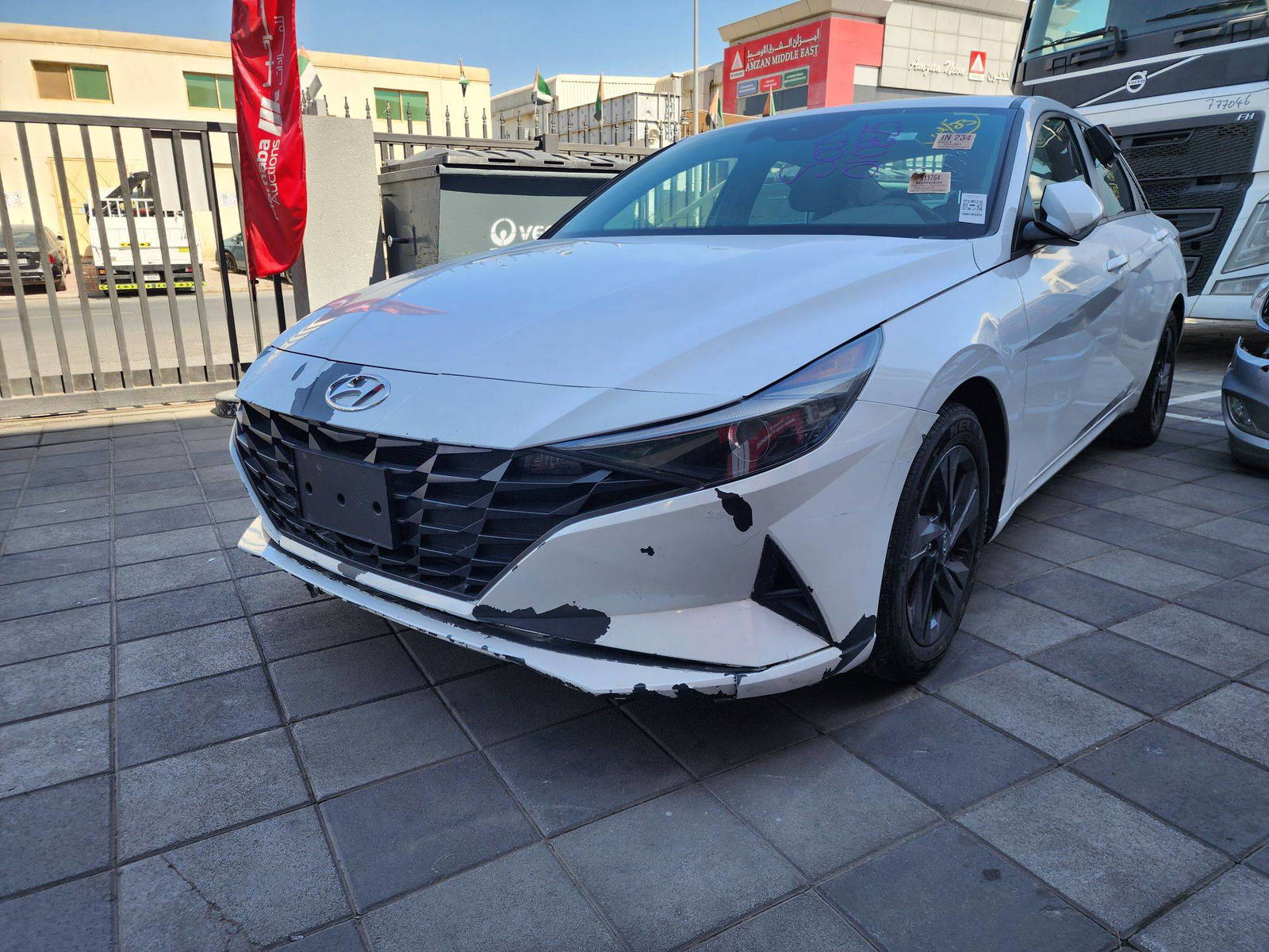 2021 HYUNDAI ELANTRA — 144861 Miles — Lot 046065 — Main - Marhaba Auctions Used Cars - Image 3