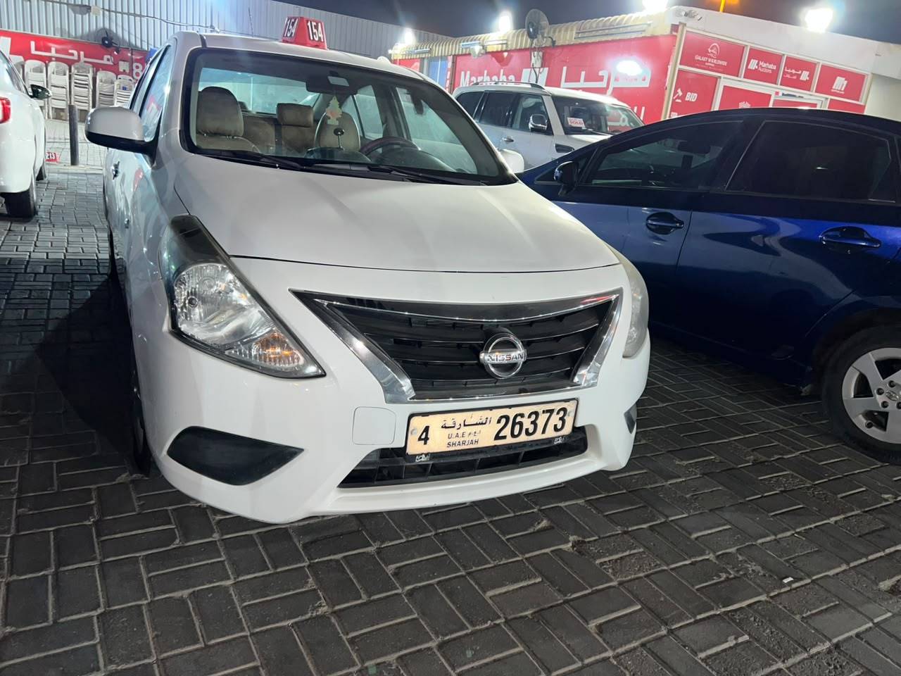 2021 NISSAN SUNNY — sold — 160272 KM — Lot AD0MG100729 — Al Sajaa - Marhaba Auctions Used Cars - Image 3