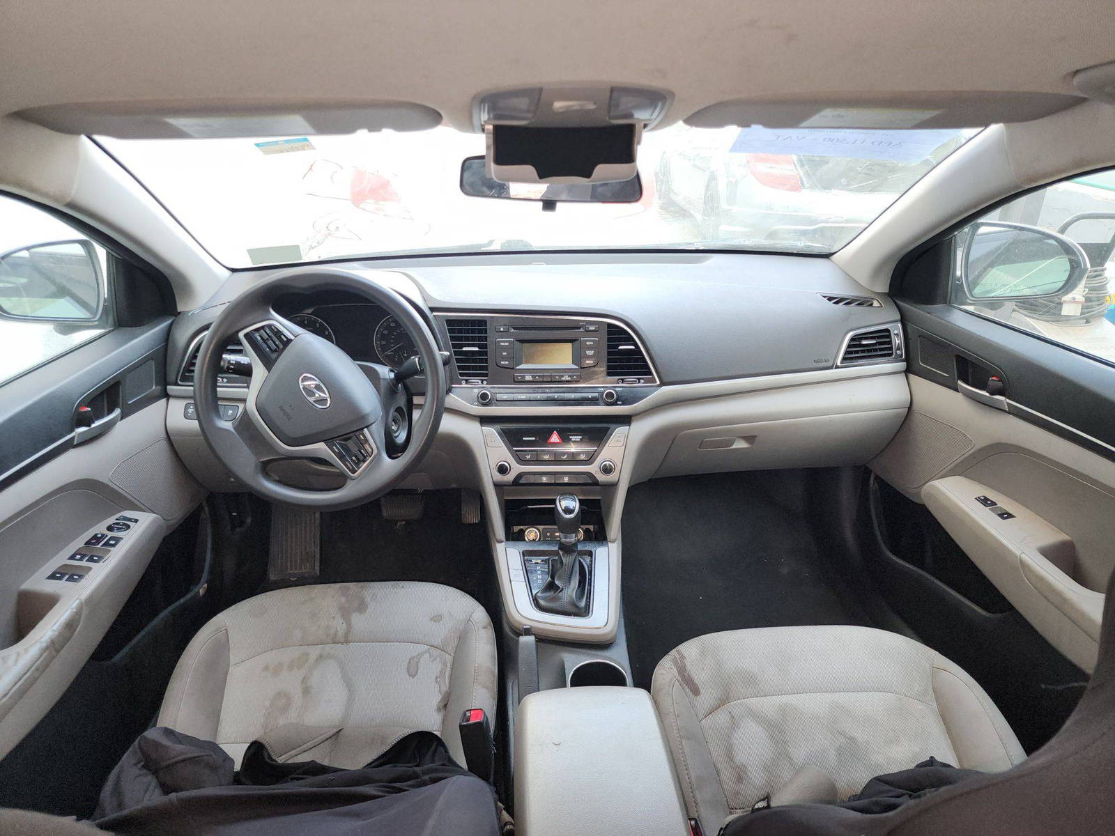 2017 HYUNDAI ELANTRA — 122029 Miles — Lot 545470 — Al Quoz - Marhaba Auctions Used Cars - Image 8