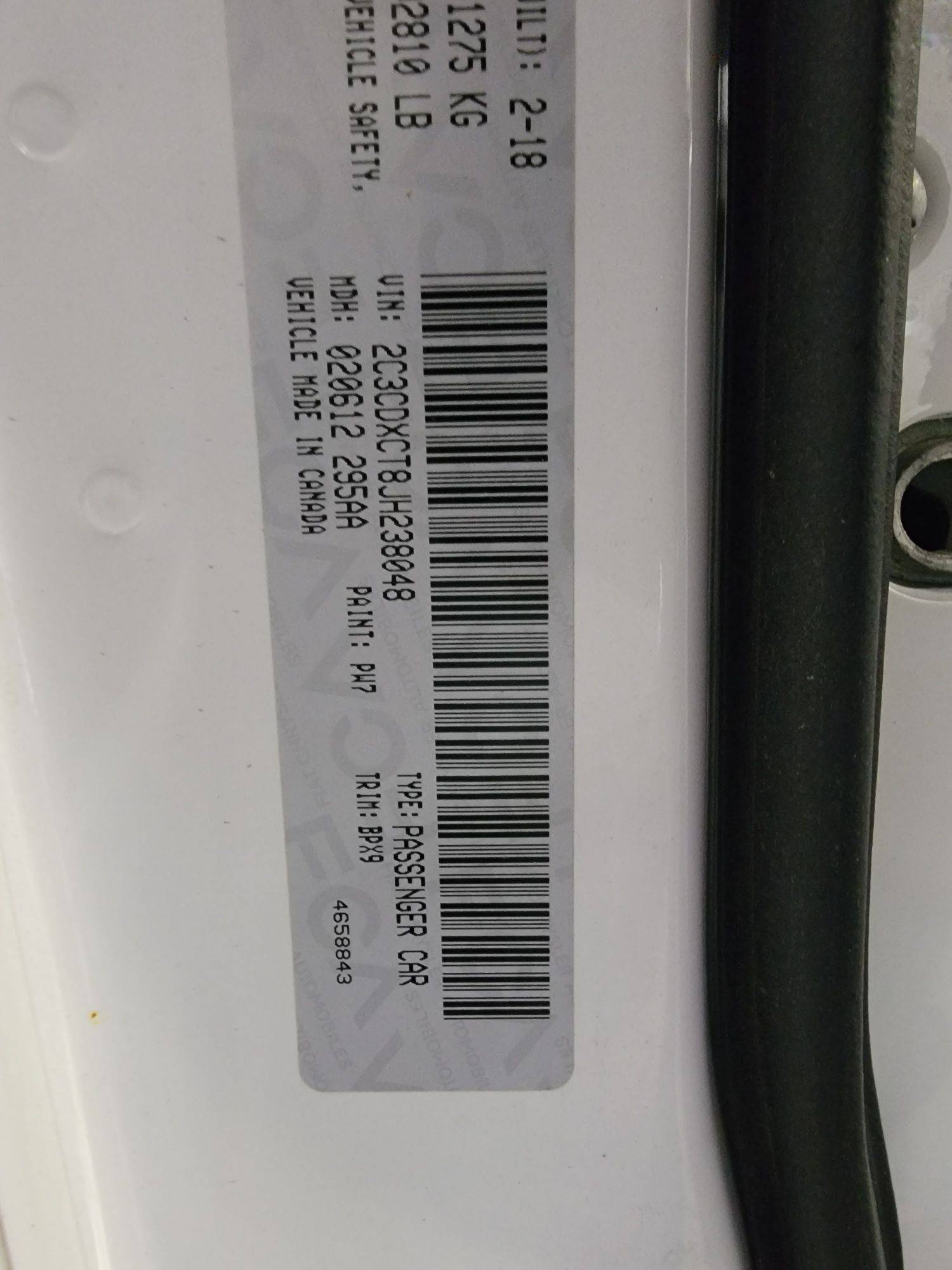 DODGE CHARGER 2018 - Marhaba Auction Used Cars - Image 8