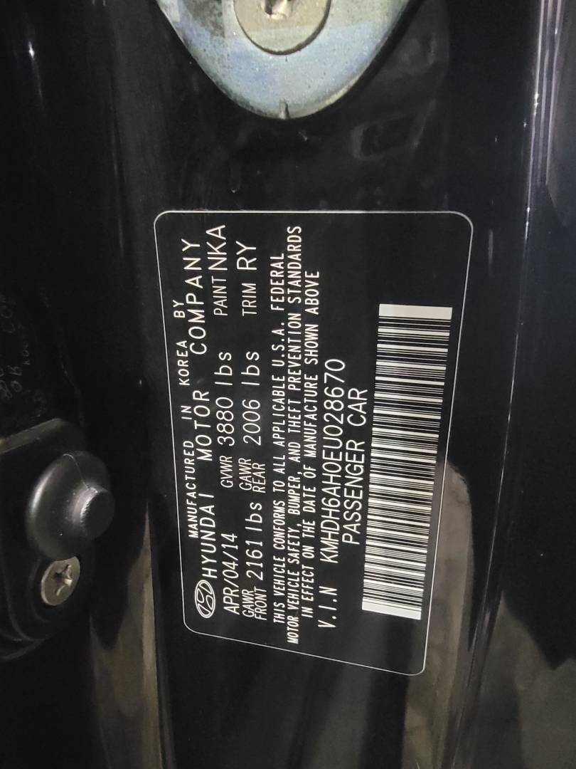 2014 HYUNDAI ELANTRA — 152706 Miles — Lot 028670 — Main - Marhaba Auctions Used Cars - Image 9