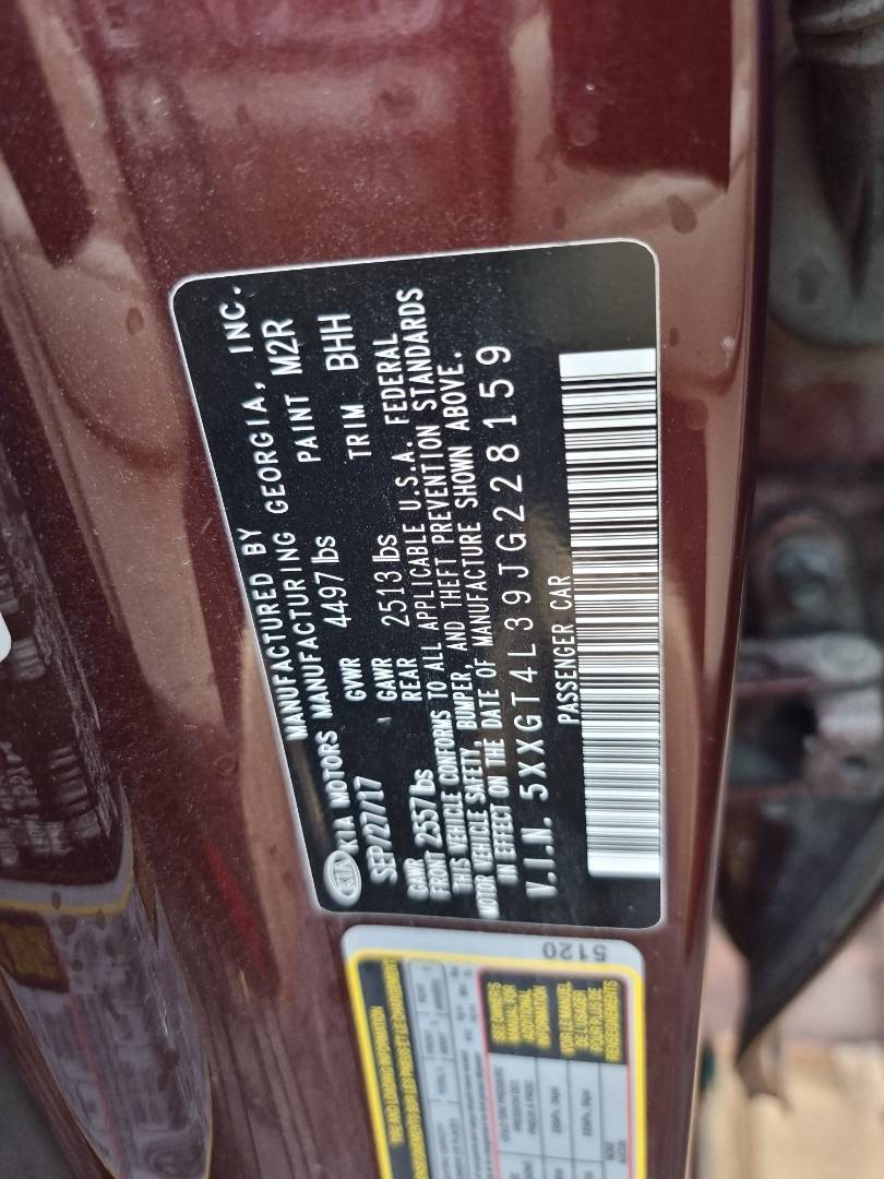 KIA OPTIMA 2018 - Marhaba Auction Used Cars - Image 9