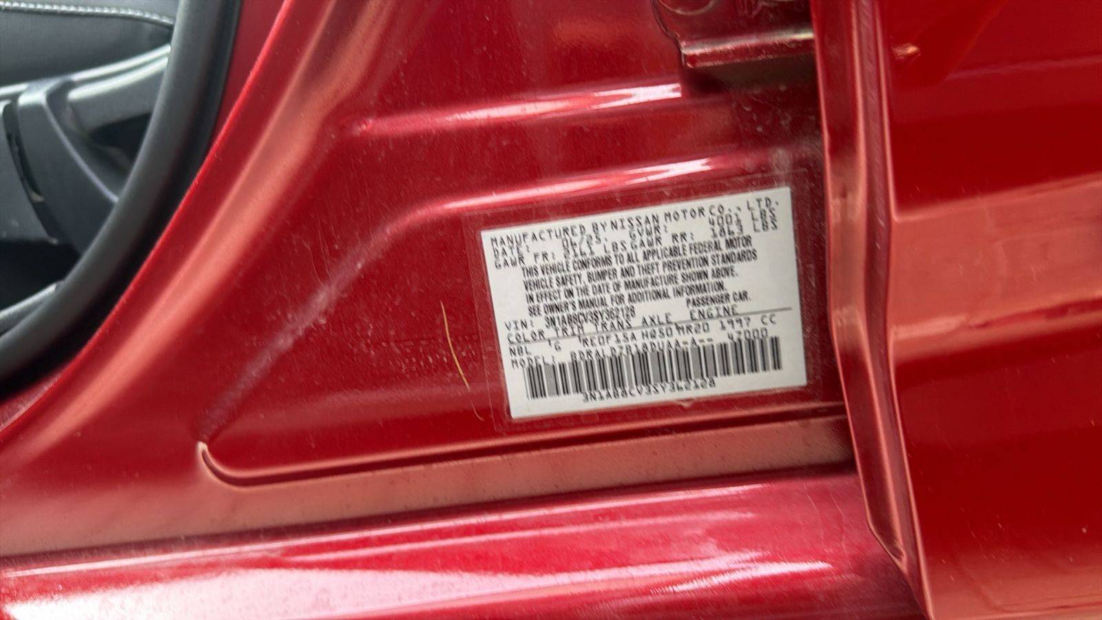 2025 NISSAN SENTRA — 38171 Miles — Lot V3SY362128 - Marhaba Auctions Used Cars - Image 6