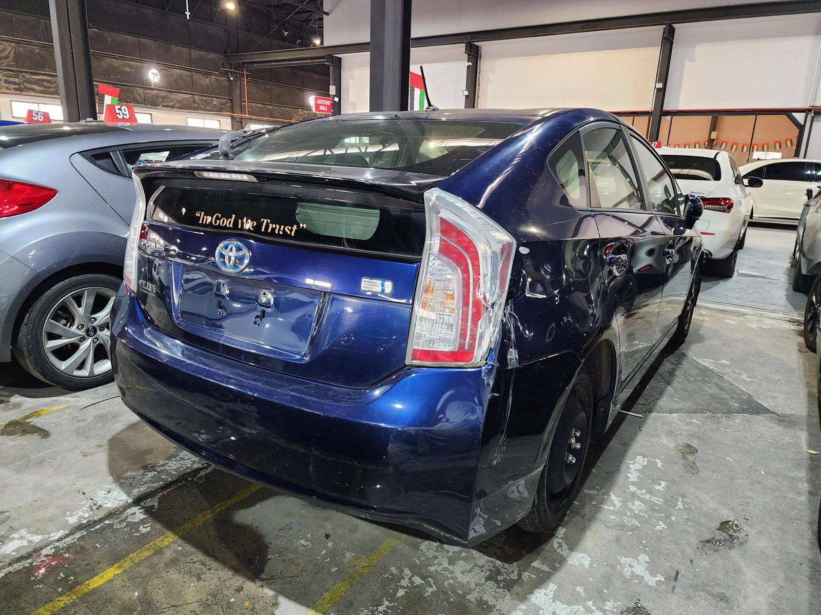 2012 TOYOTA PRIUS — 272652 Miles — Lot 587355 — Main - Marhaba Auctions Used Cars - Image 3