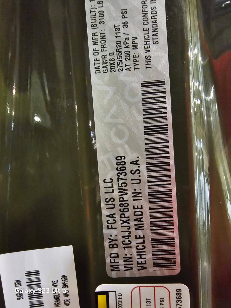 JEEP WRANGLER 2023 - Marhaba Auction Used Cars - Image 12