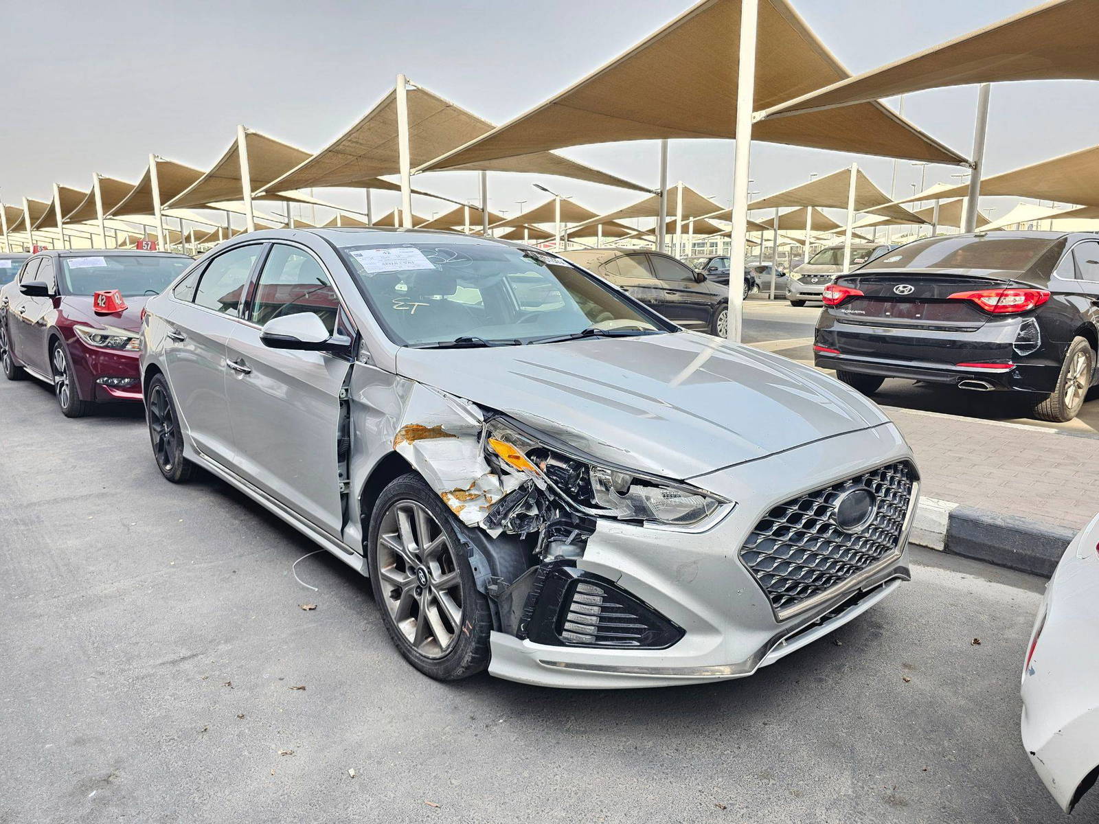 2018 HYUNDAI SONATA — 156943 Miles — Lot 4AB7JH642398 — Souq - Marhaba Auctions Used Cars - Image 5