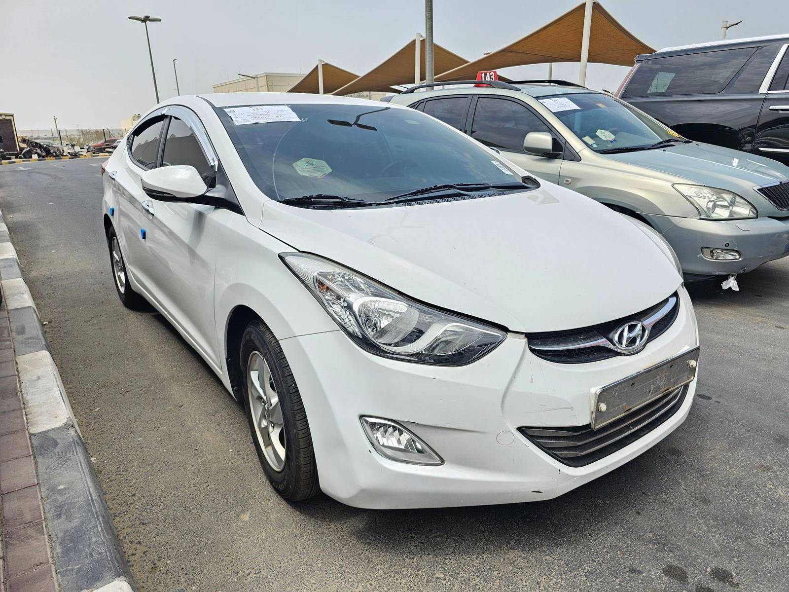 2011 HYUNDAI AVANTE — 155903 KM — Lot 065847 — Ind. 12 - Marhaba Auctions Used Cars - Image 5