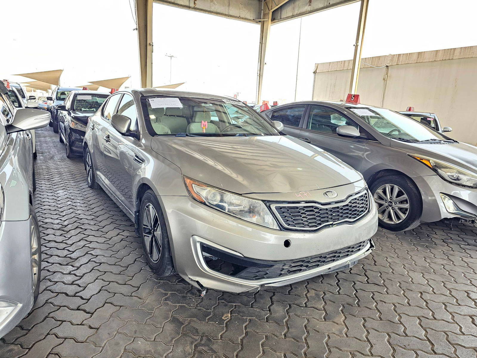 2013 KIA OPTIMA — 170893 Miles — Lot M4AD0D5061477 — Souq - Marhaba Auctions Used Cars - Image 4
