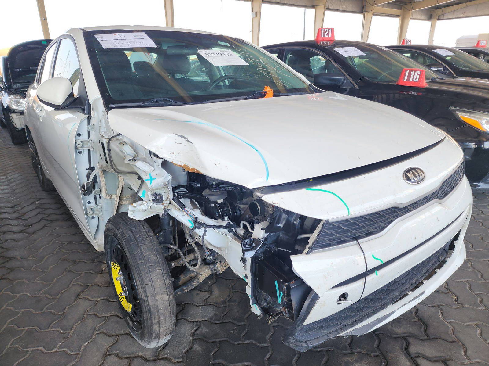 2019 KIA RIO — 100563 Miles — Lot 37749715 - Marhaba Auctions Used Cars - Image 7
