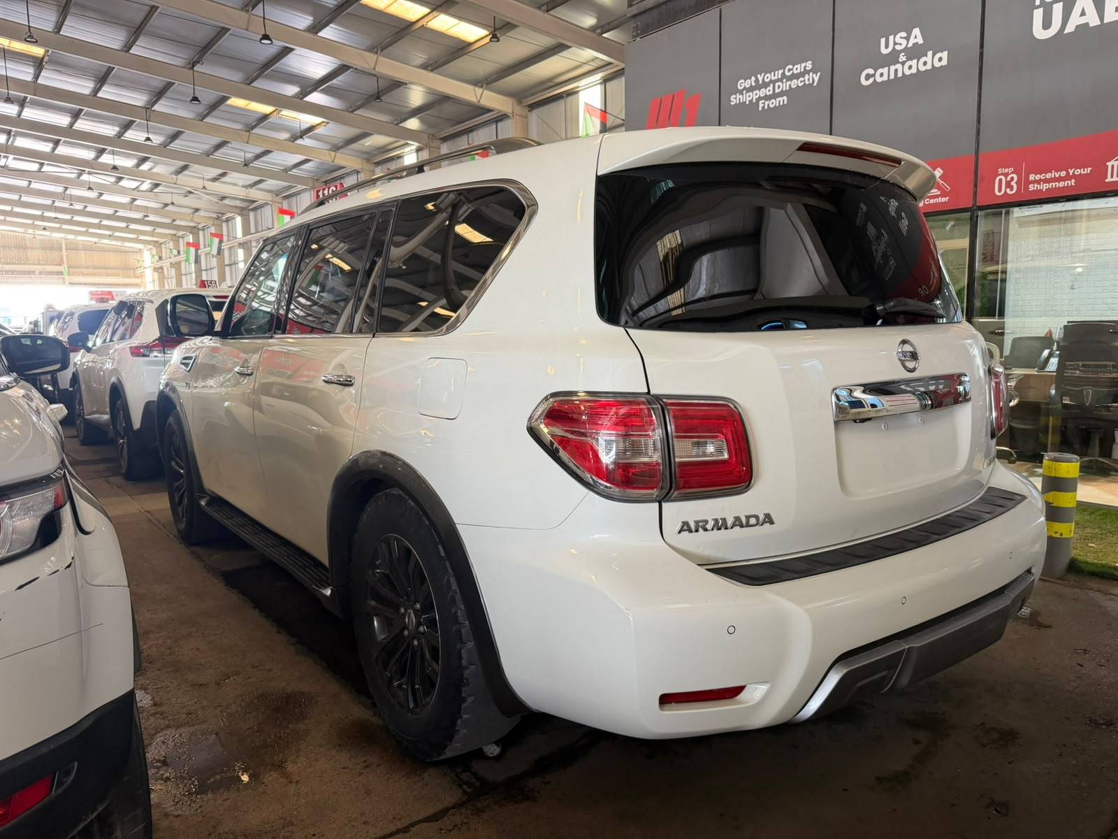 2017 NISSAN ARMADA — 205358 Miles — Lot 73654625 — Main - Marhaba Auctions Used Cars - Image 2
