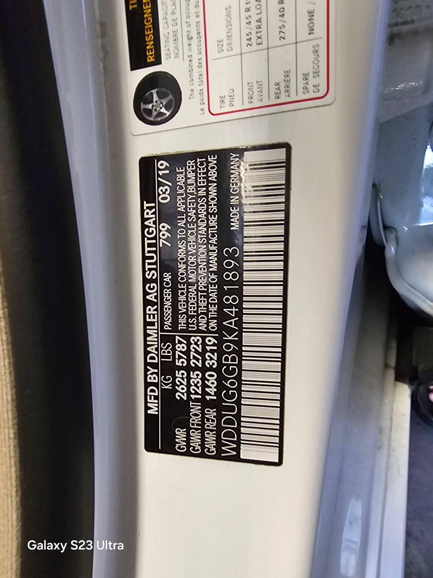 MERCEDES BENZ S 450 2019 - Marhaba Auction Used Cars - Image 11