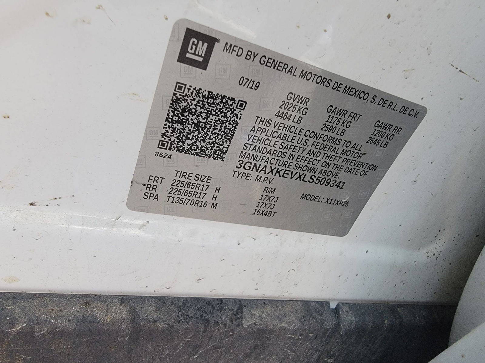 CHEVROLET EQUINOX 2020 - Marhaba Auction Used Cars - Image 8