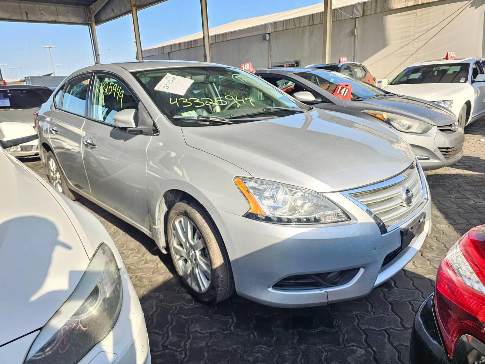 2014 NISSAN SENTRA — 157199 Miles — Lot AP6EY309653 — Souq - Marhaba Auctions Used Cars - Image 3