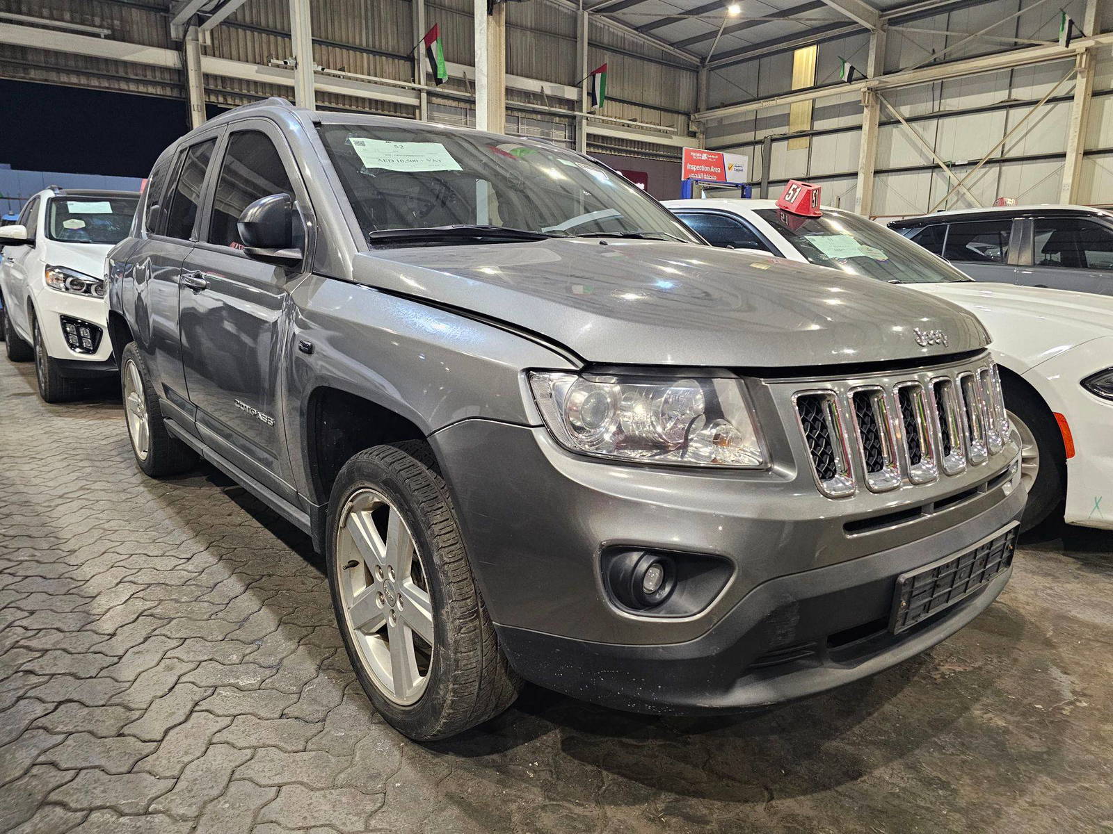 2011 JEEP COMPASS — 173850 KM — Lot 265202 — Main - Marhaba Auctions Used Cars - Image 4