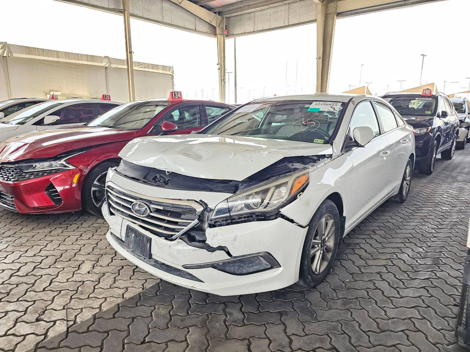 2016 HYUNDAI SONATA — 91596 Miles — Lot 42199923 — Souq - Marhaba Auctions Used Cars - Image 5