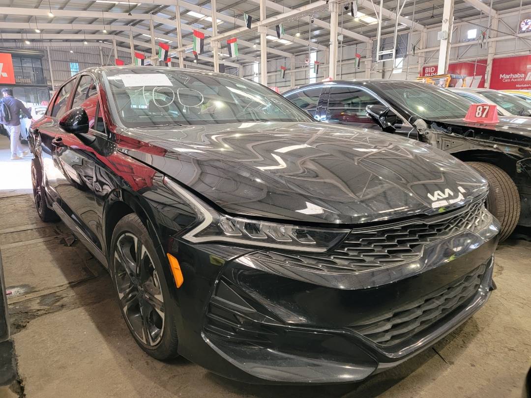 2022 KIA K5 — 58828 Miles — Lot 43008 — Main - Marhaba Auctions Used Cars - Image 3