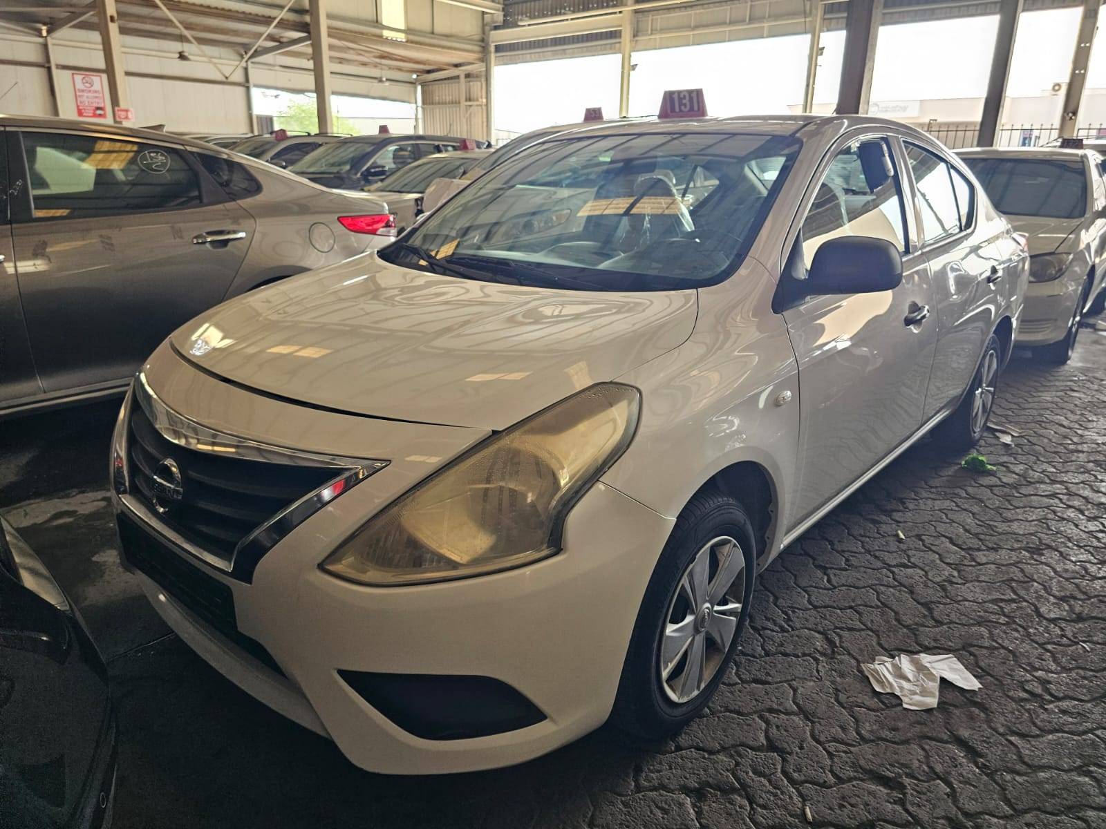 2019 NISSAN SUNNY — sold — 257595 KM — Lot KG654350 — Main - Marhaba Auctions Used Cars - Image 4