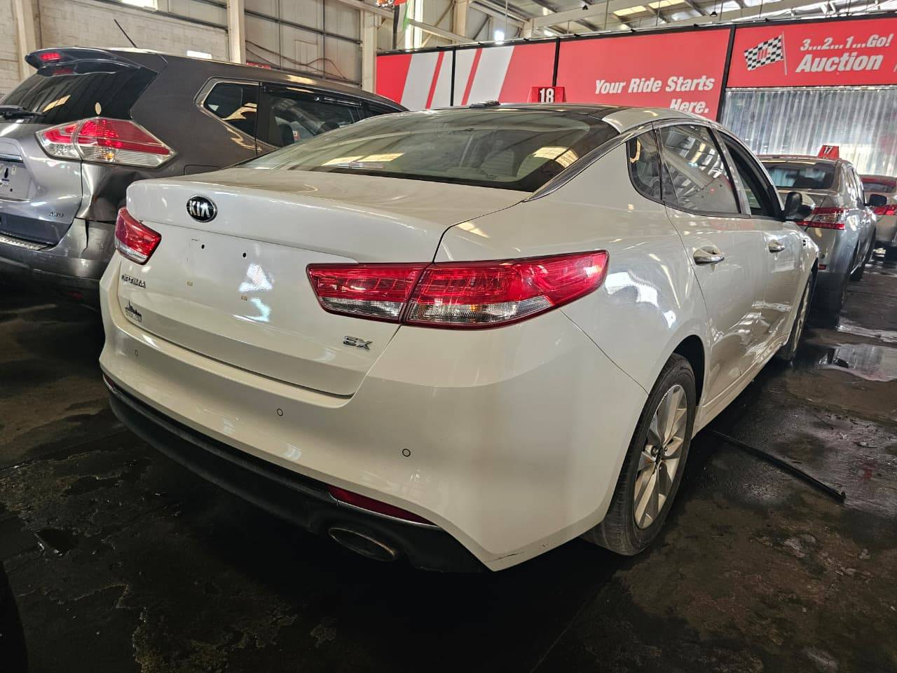 2018 KIA OPTIMA — 85502 Miles — Lot JG245042 — Main - Marhaba Auctions Used Cars - Image 2