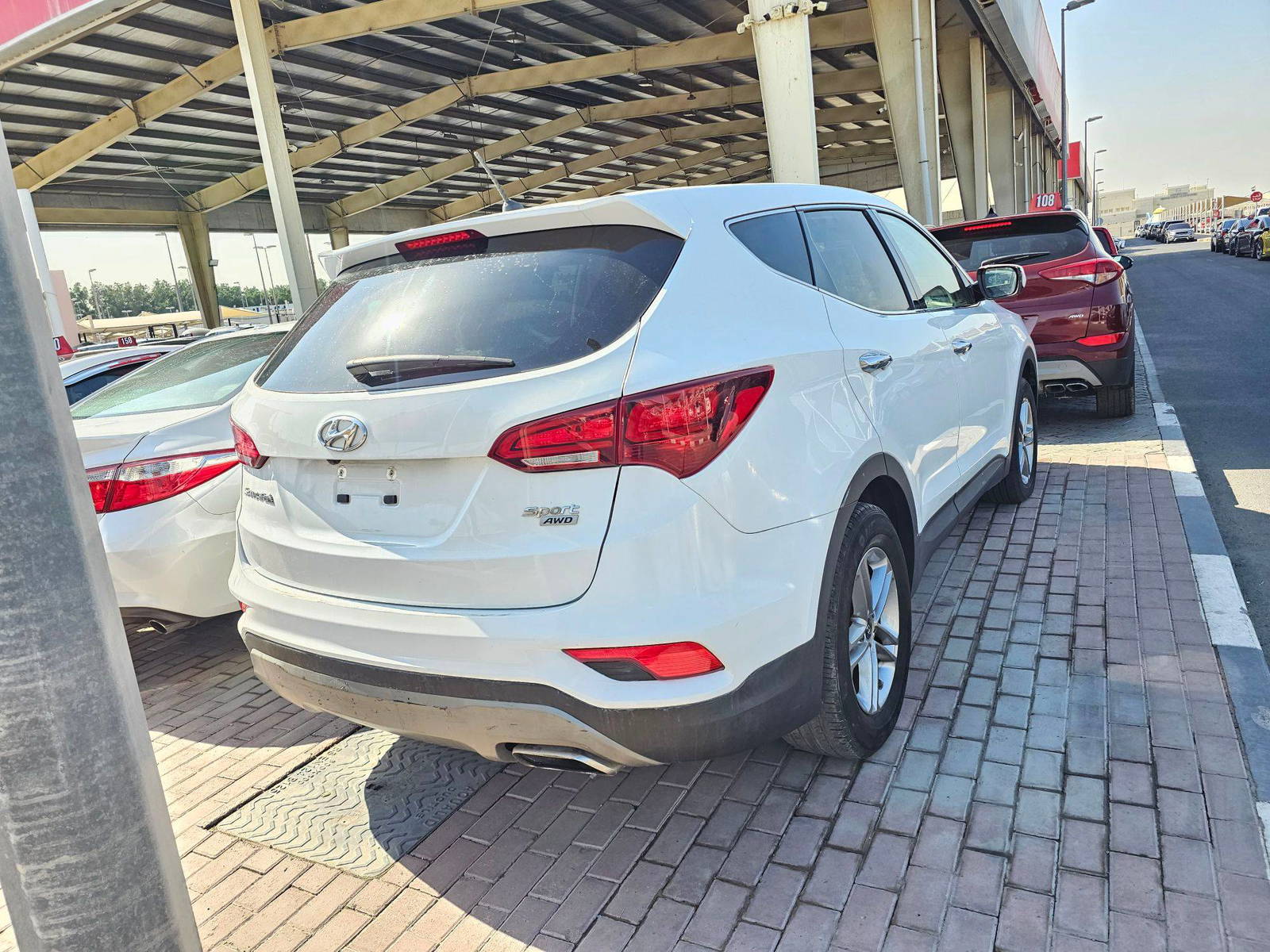HYUNDAI SANTA FE 2018 - Marhaba Auction Used Cars - Image 3