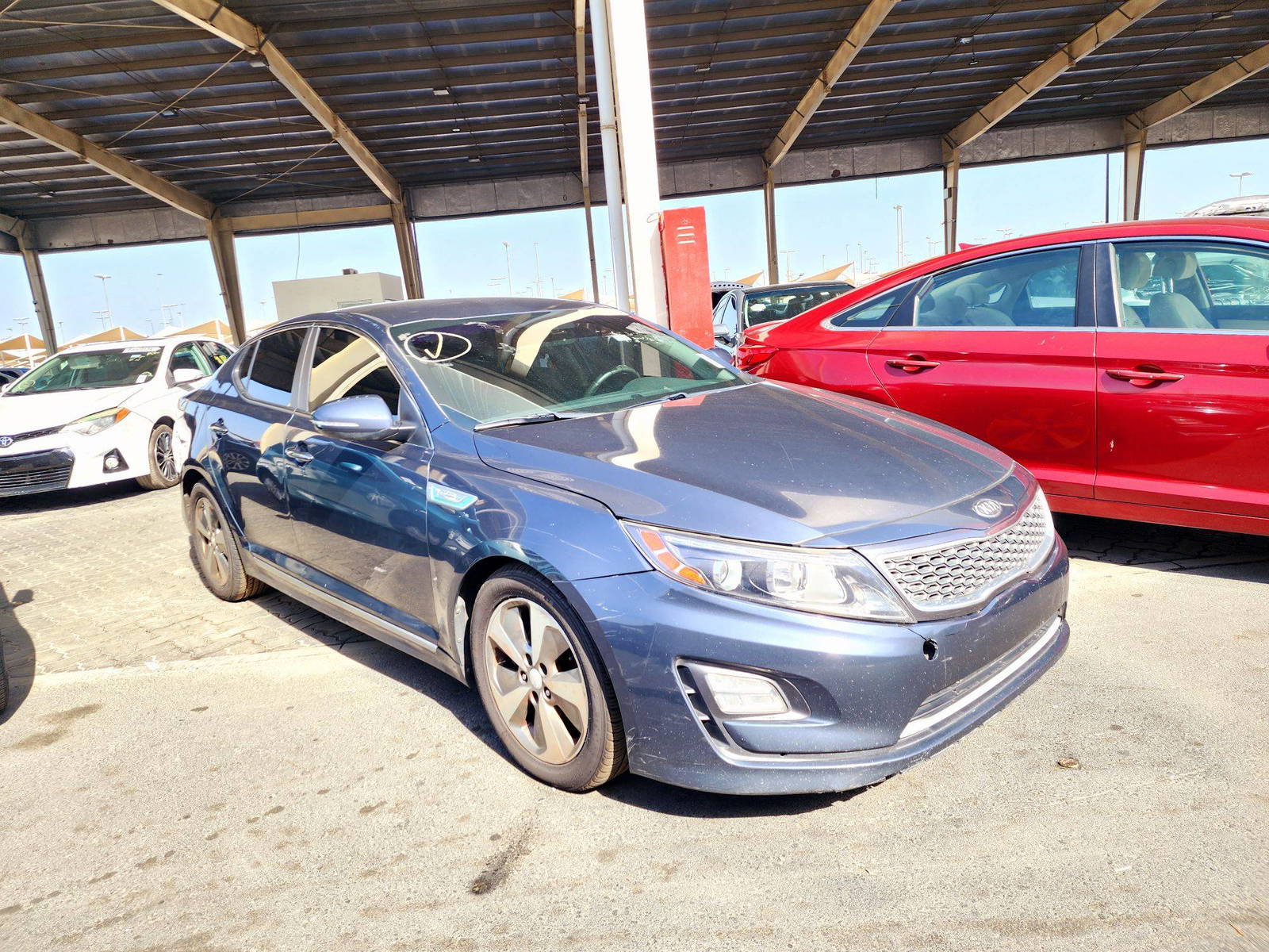 2014 KIA OPTIMA — 215595 Miles — Lot 066755 — Souq - Marhaba Auctions Used Cars - Image 4