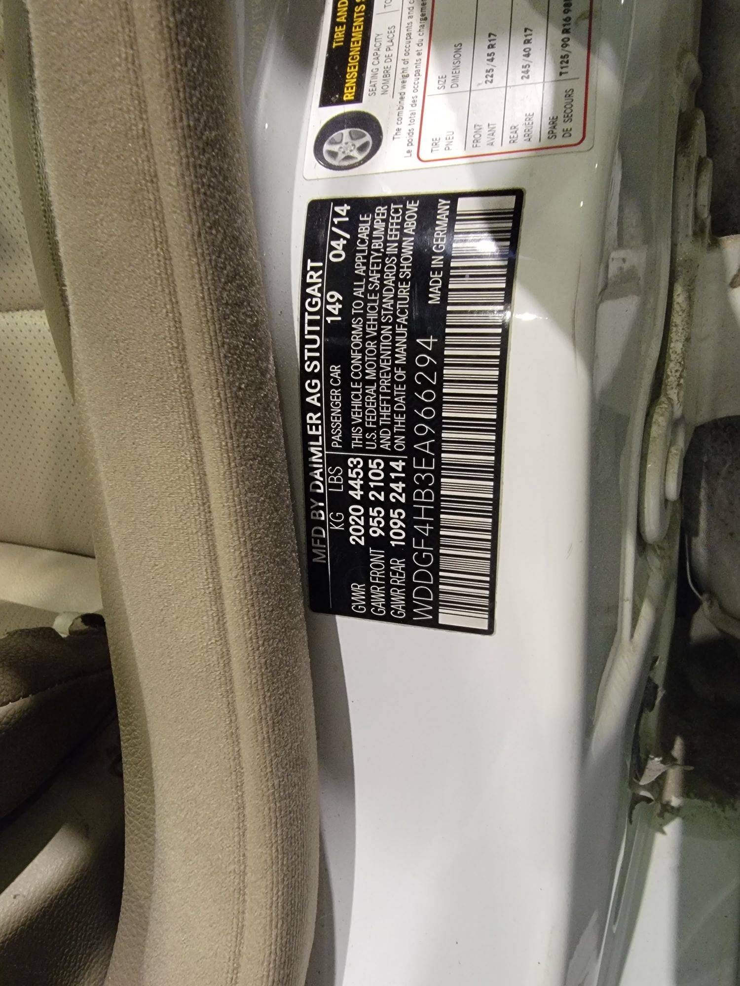 MERCEDES BENZ C 250 2014 - Marhaba Auction Used Cars - Image 9