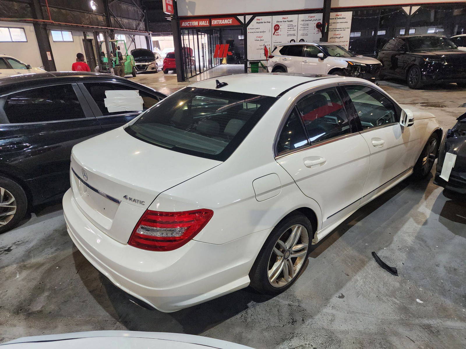 MERCEDES BENZ C300 2013 - Marhaba Auction Used Cars - Image 6