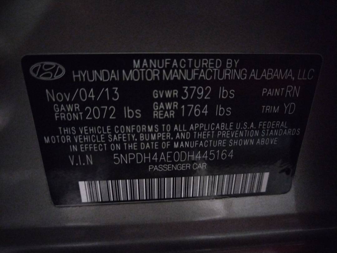 2013 HYUNDAI ELANTRA — 173442 Miles — Lot 63542233 - Marhaba Auctions Used Cars - Image 8