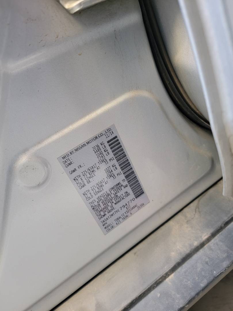 2015 NISSAN ROGUE — 102453 Miles — Lot 546252 — Main - Marhaba Auctions Used Cars - Image 9