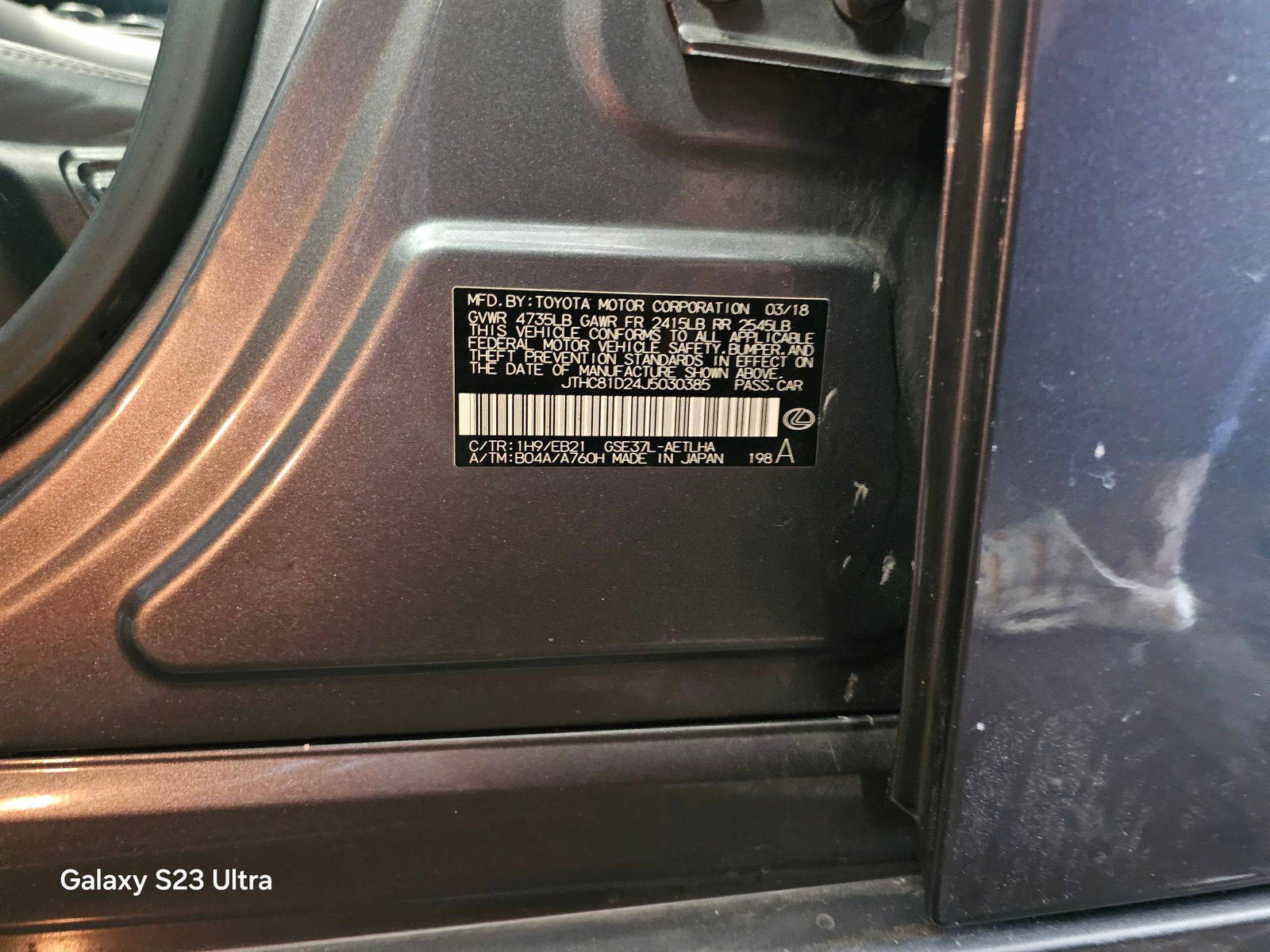 LEXUS IS 300 2018 - Marhaba Auction Used Cars - Image 9