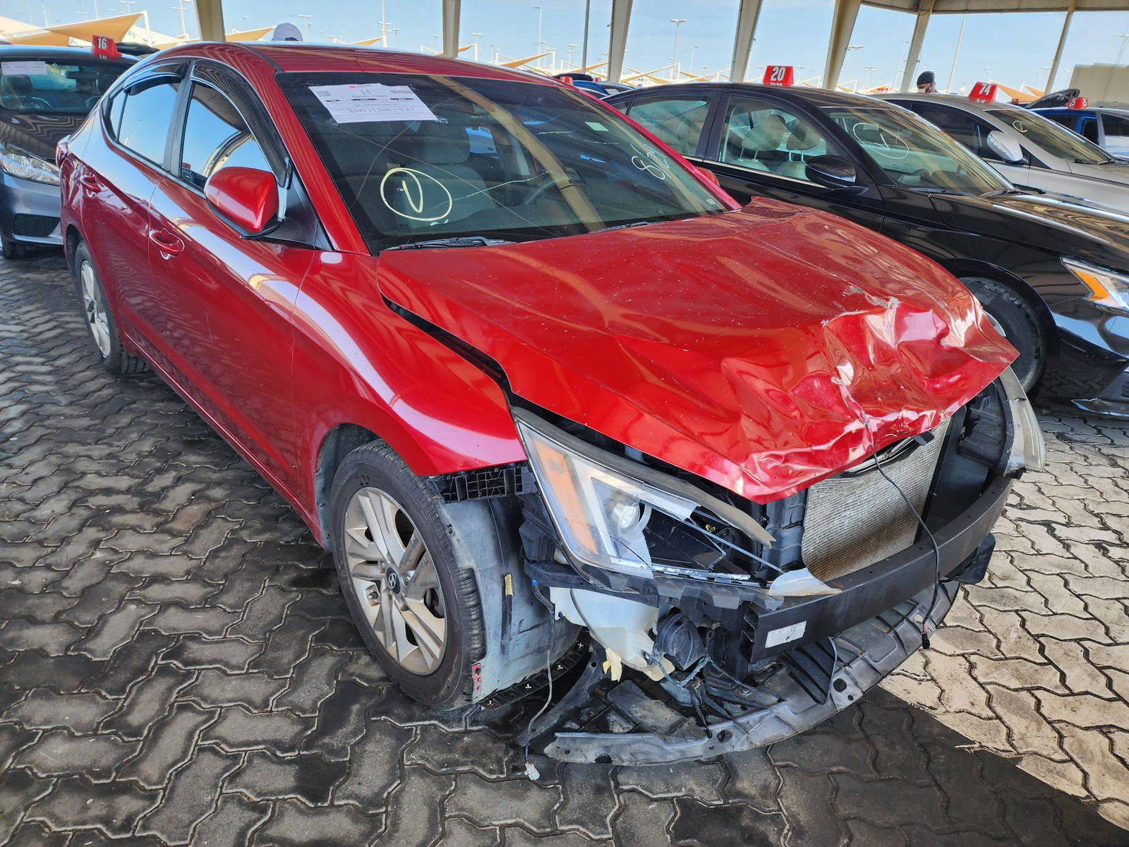 2019 HYUNDAI ELANTRA — 142200 Miles — Lot 70170673 - Marhaba Auctions Used Cars - Image 6