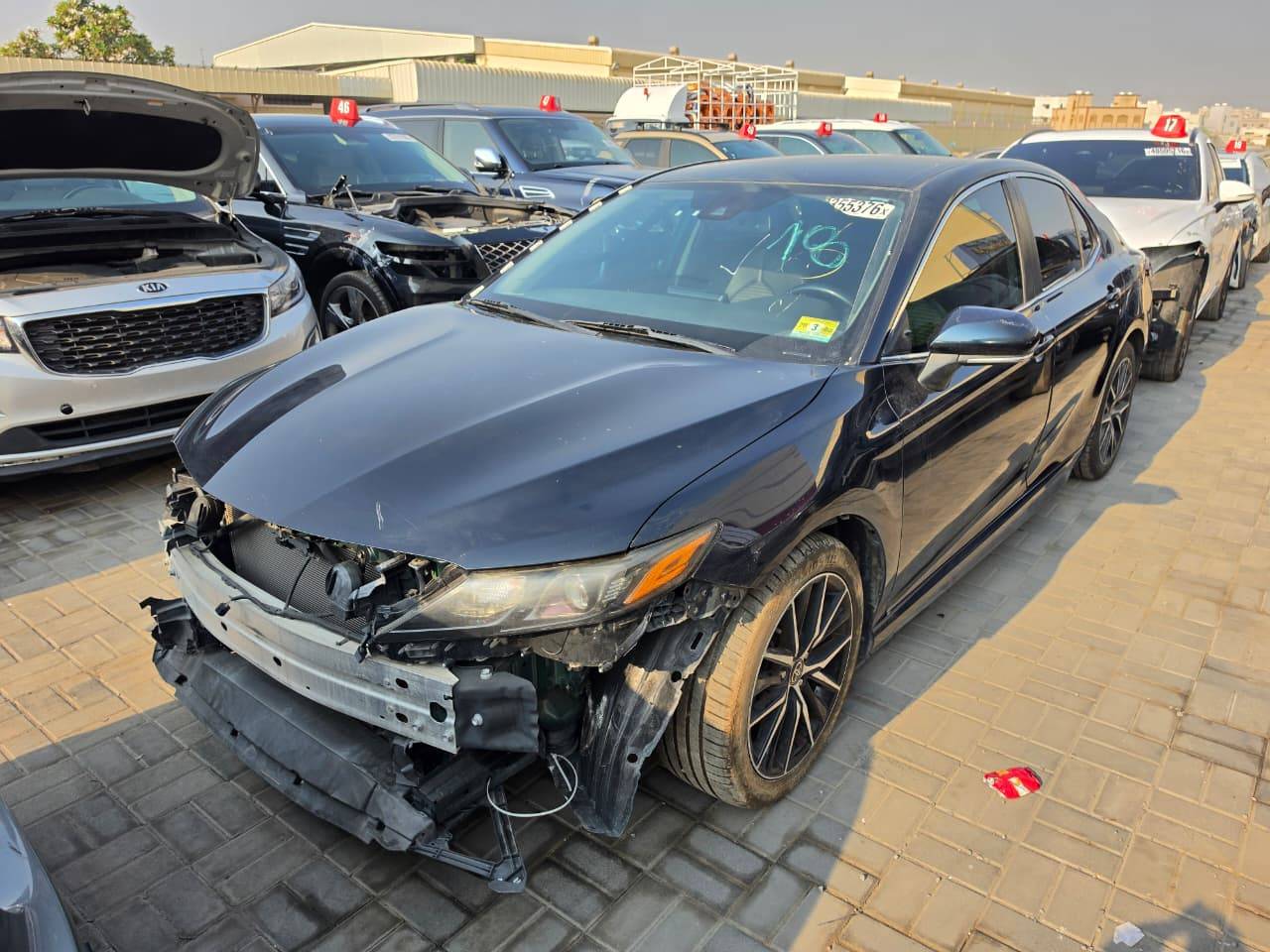 2021 TOYOTA CAMRY — 78338 Miles — Lot U436949 - Marhaba Auctions Used Cars - Image 3