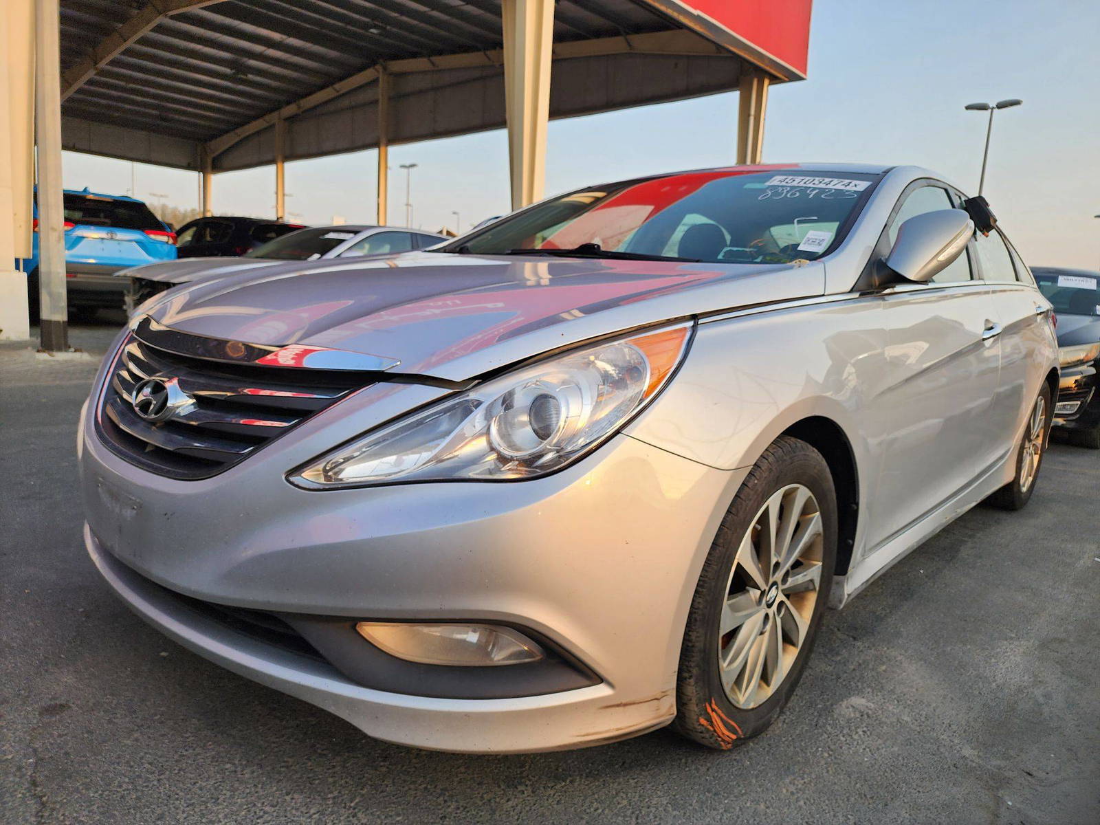 2014 HYUNDAI SONATA — 177375 Miles — Lot 96423 — Souq - Marhaba Auctions Used Cars - Image 9