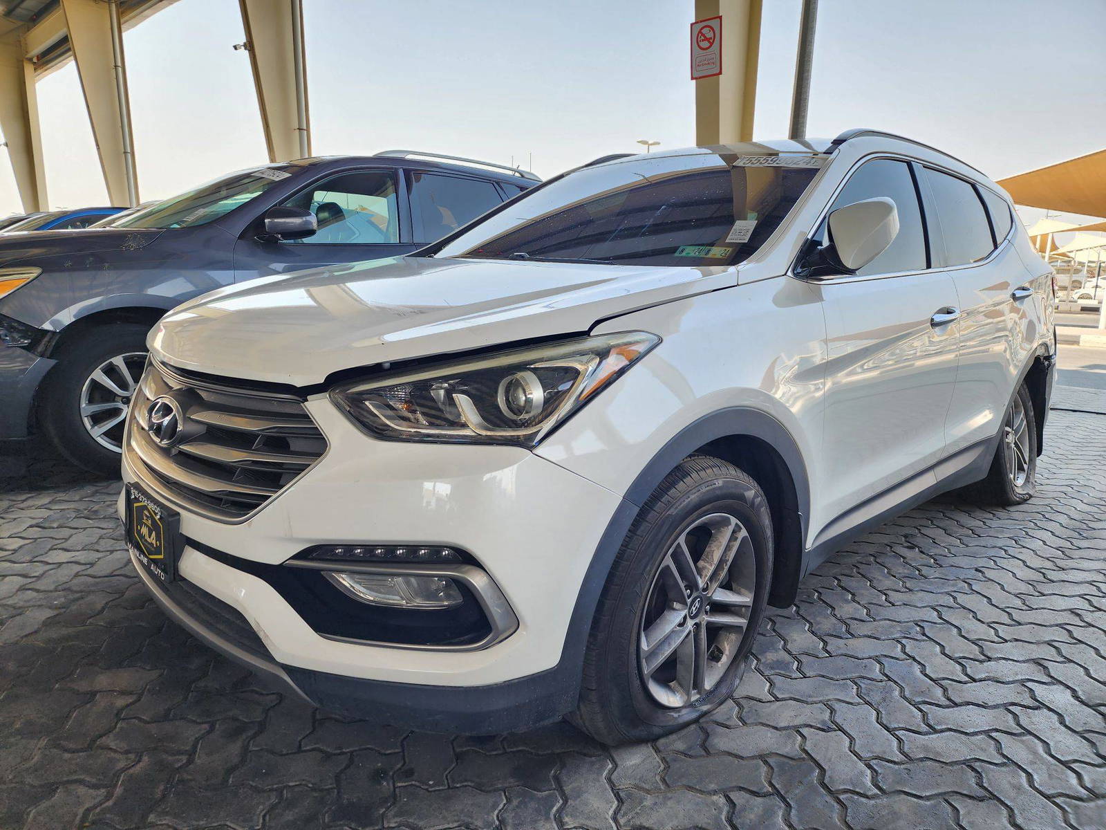 2017 HYUNDAI SANTA FE SPORT — 104687 Miles — Lot H015250 — Souq - Marhaba Auctions Used Cars - Image 5