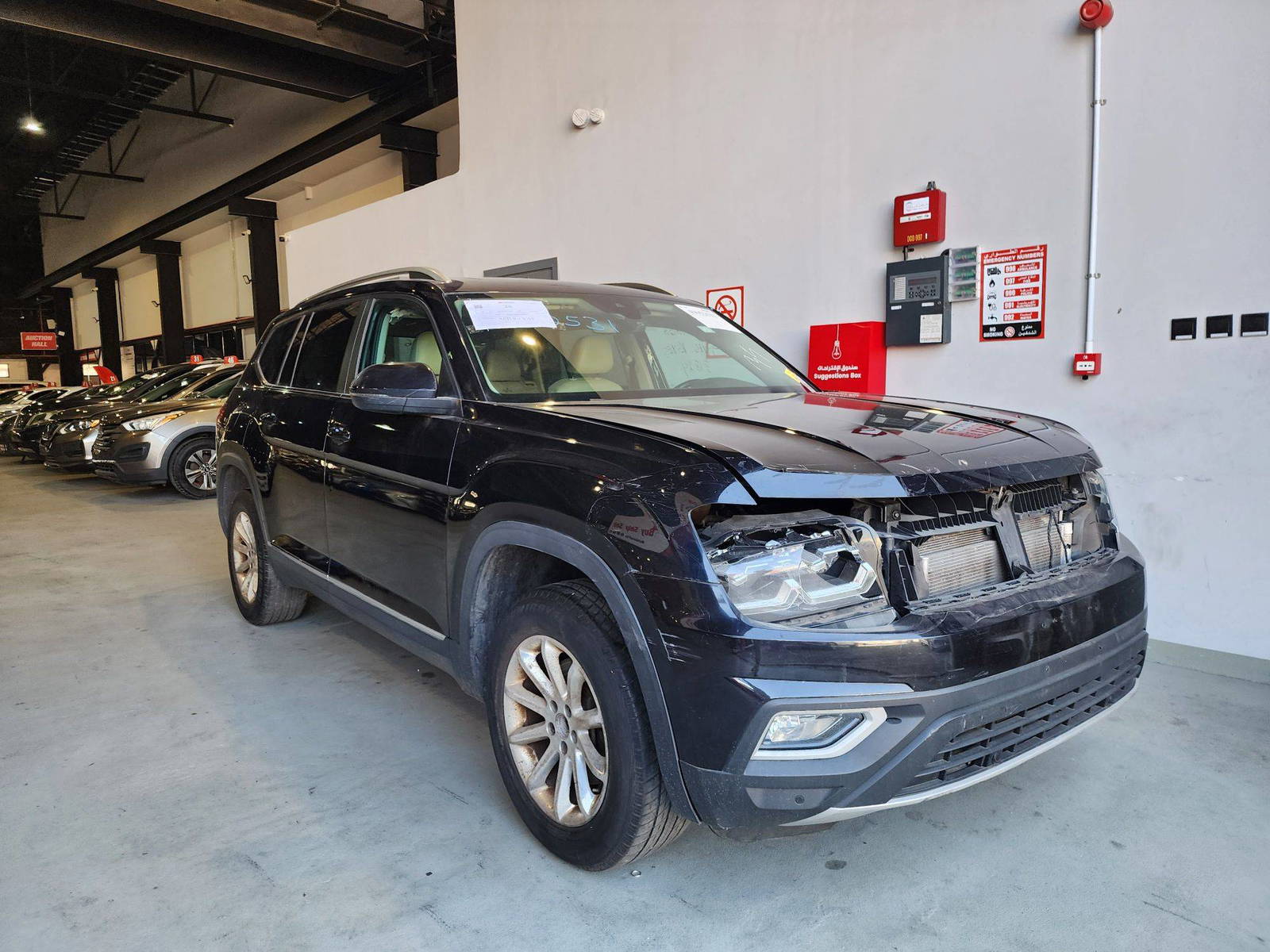 2019 VOLKSWAGEN ATLAS — 85197 Miles — Lot 8426 — Al Quoz - Marhaba Auctions Used Cars - Image 5
