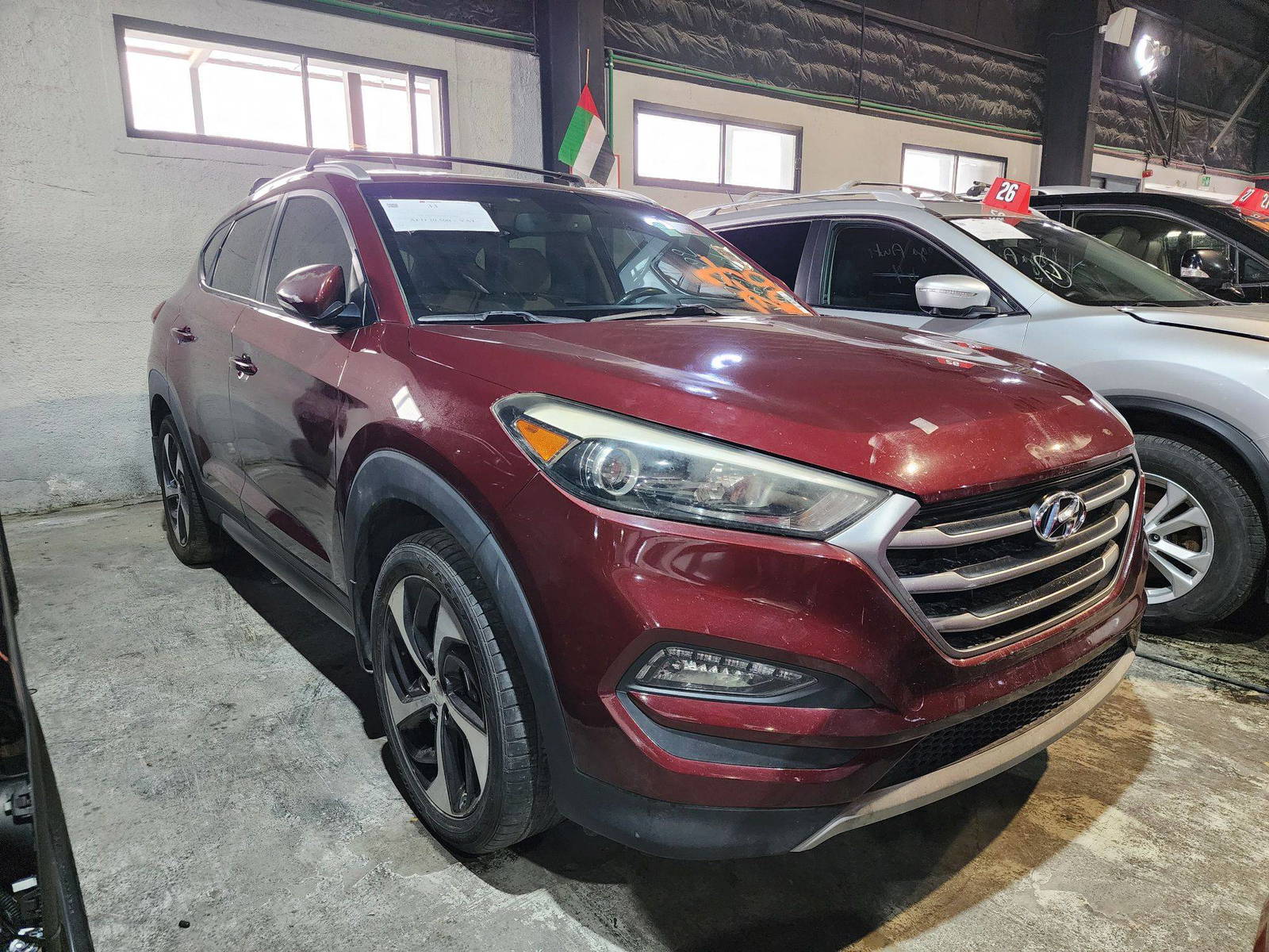 2017 HYUNDAI TUCSON — 122077 Miles — Lot 7577072 — Al Quoz - Marhaba Auctions Used Cars - Image 3
