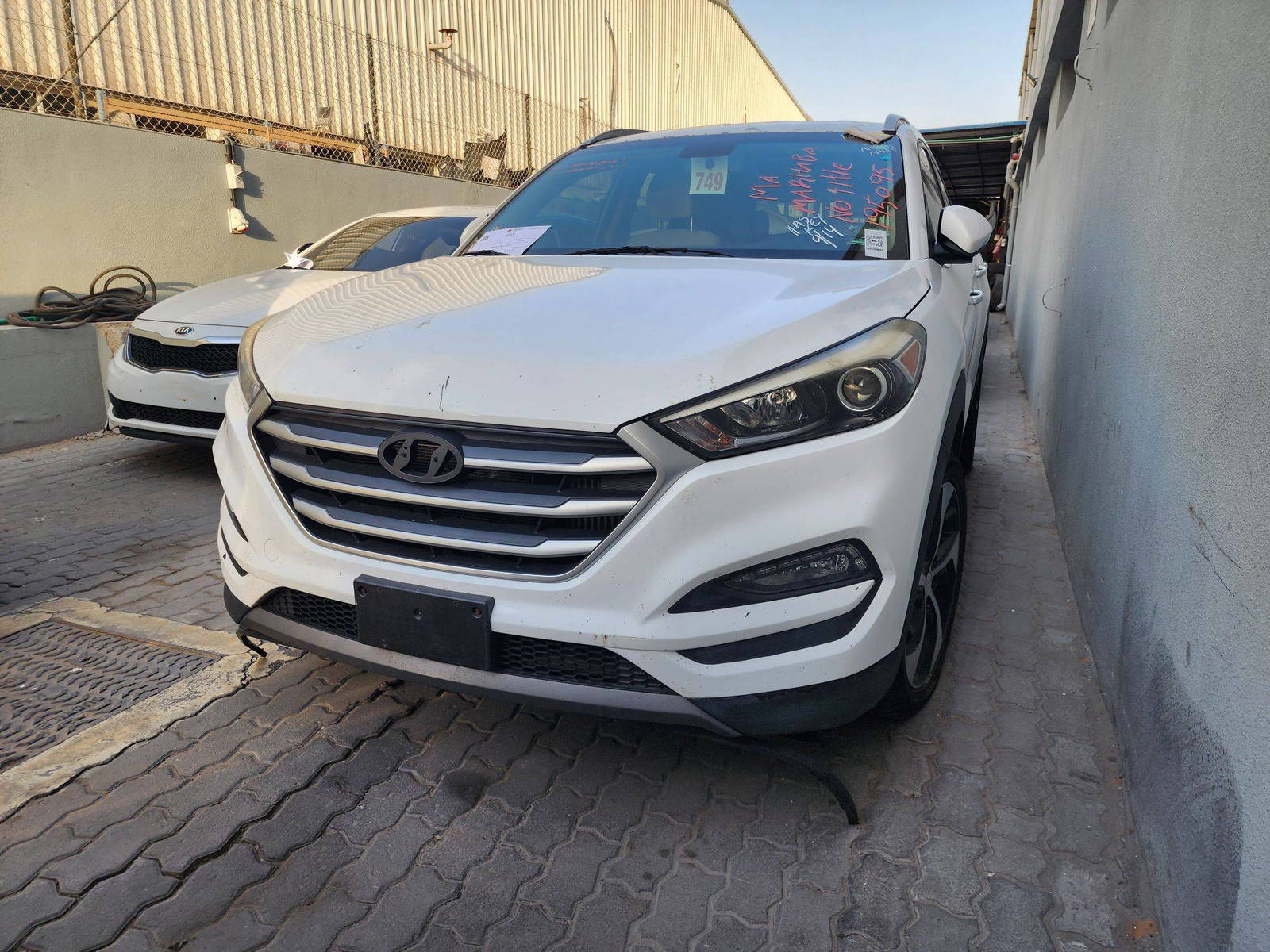 2016 HYUNDAI TUCSON — 118688 Miles — Lot 95095 — Al Quoz - Marhaba Auctions Used Cars - Image 4