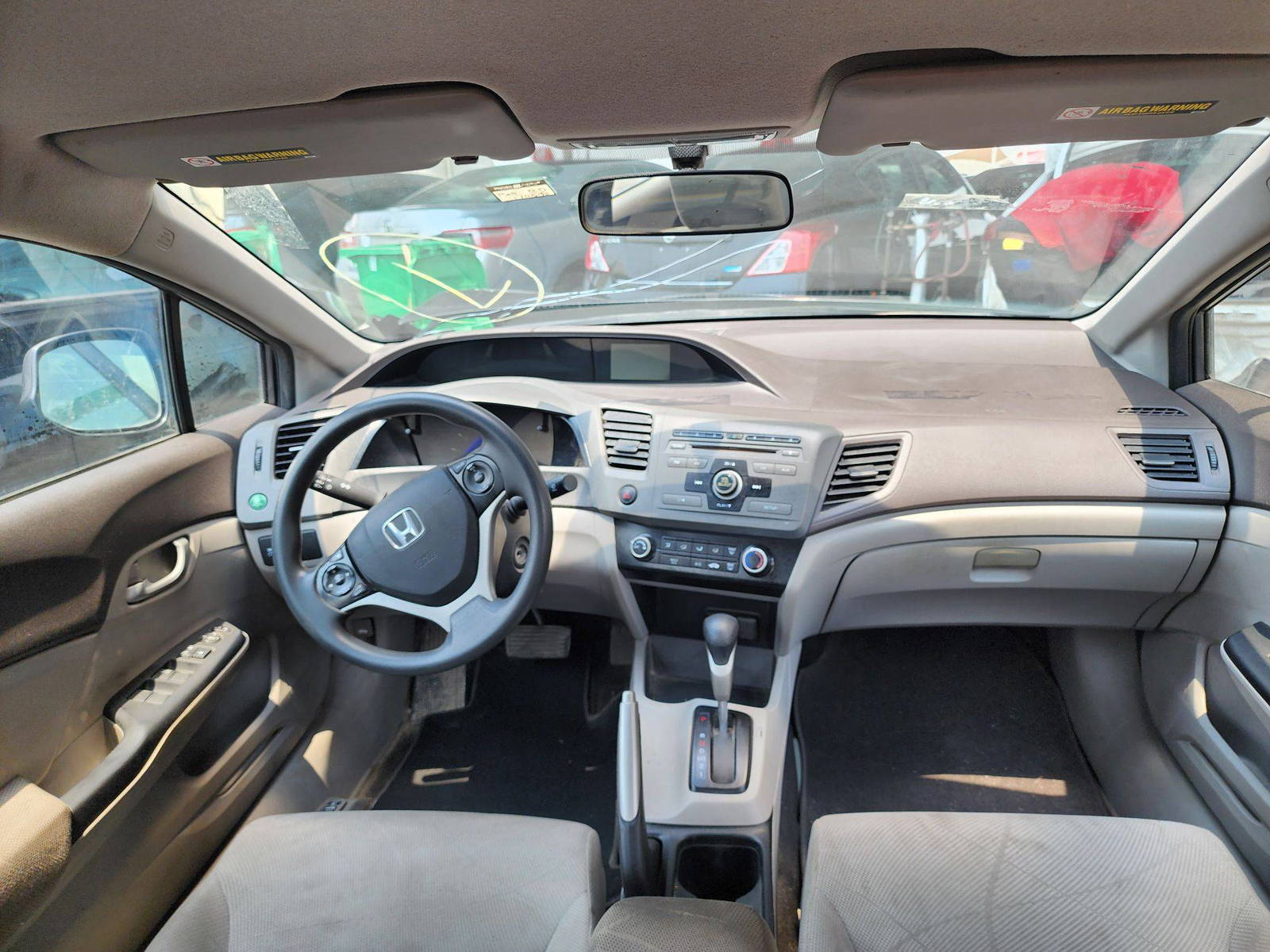 2012 HONDA CIVIC — 170590 Miles — Lot 21328 — Souq - Marhaba Auctions Used Cars - Image 5