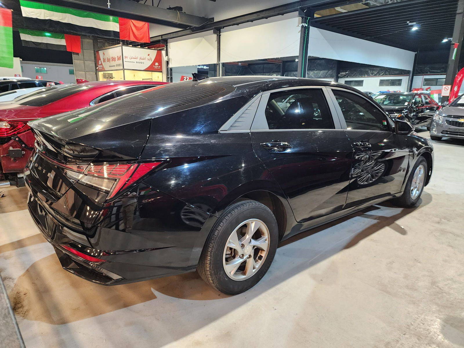 2021 HYUNDAI AVANTE — 123455 KM — Lot 011546 — Ind. 12 - Marhaba Auctions Used Cars - Image 5