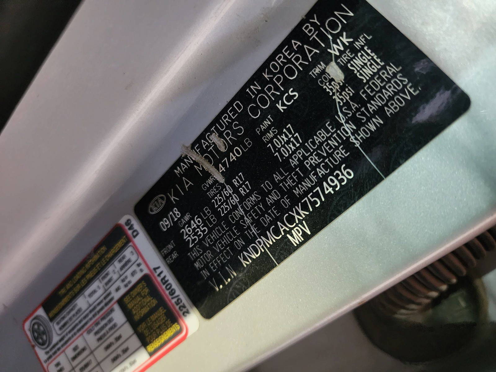 KIA SPORTAGE 2019 - Marhaba Auction Used Cars - Image 12