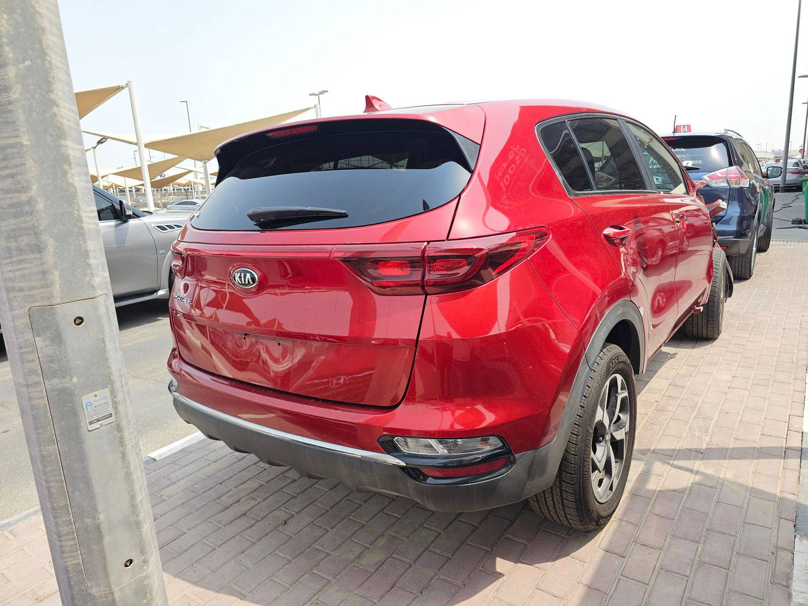 2020 KIA SPORTAGE — 58724 Miles — Lot 7759690 — Main - Marhaba Auctions Used Cars - Image 3