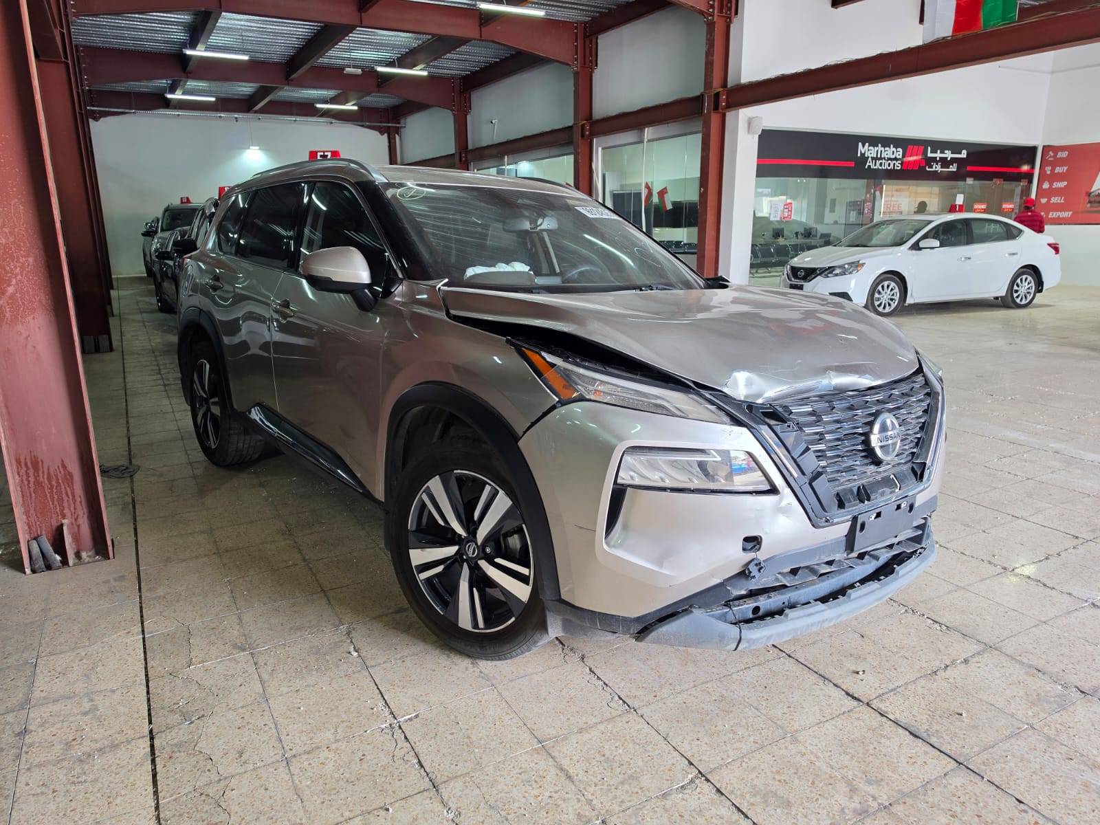 2021 NISSAN ROGUE — 110664 KM — Lot 019591 - Marhaba Auctions Used Cars - Image 4