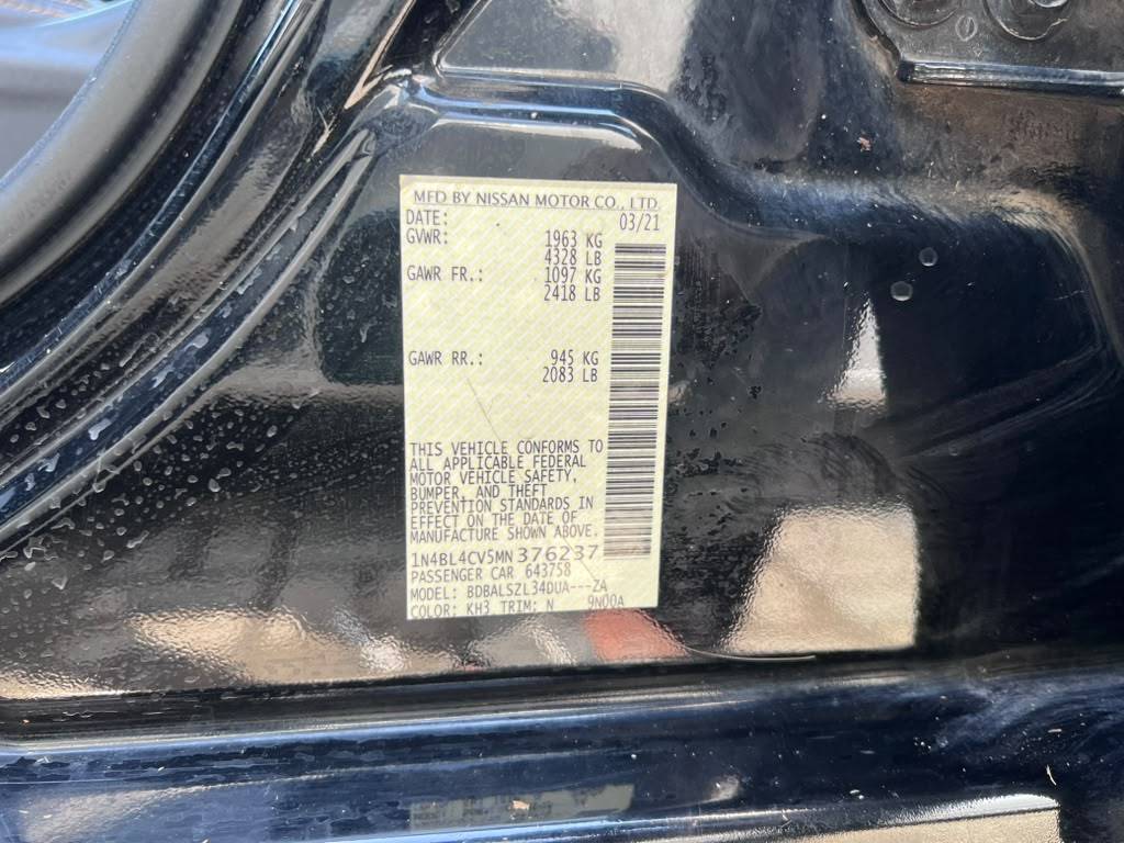 2021 NISSAN ALTIMA — 149931 Miles — Lot 44532038 - Marhaba Auctions Used Cars - Image 8