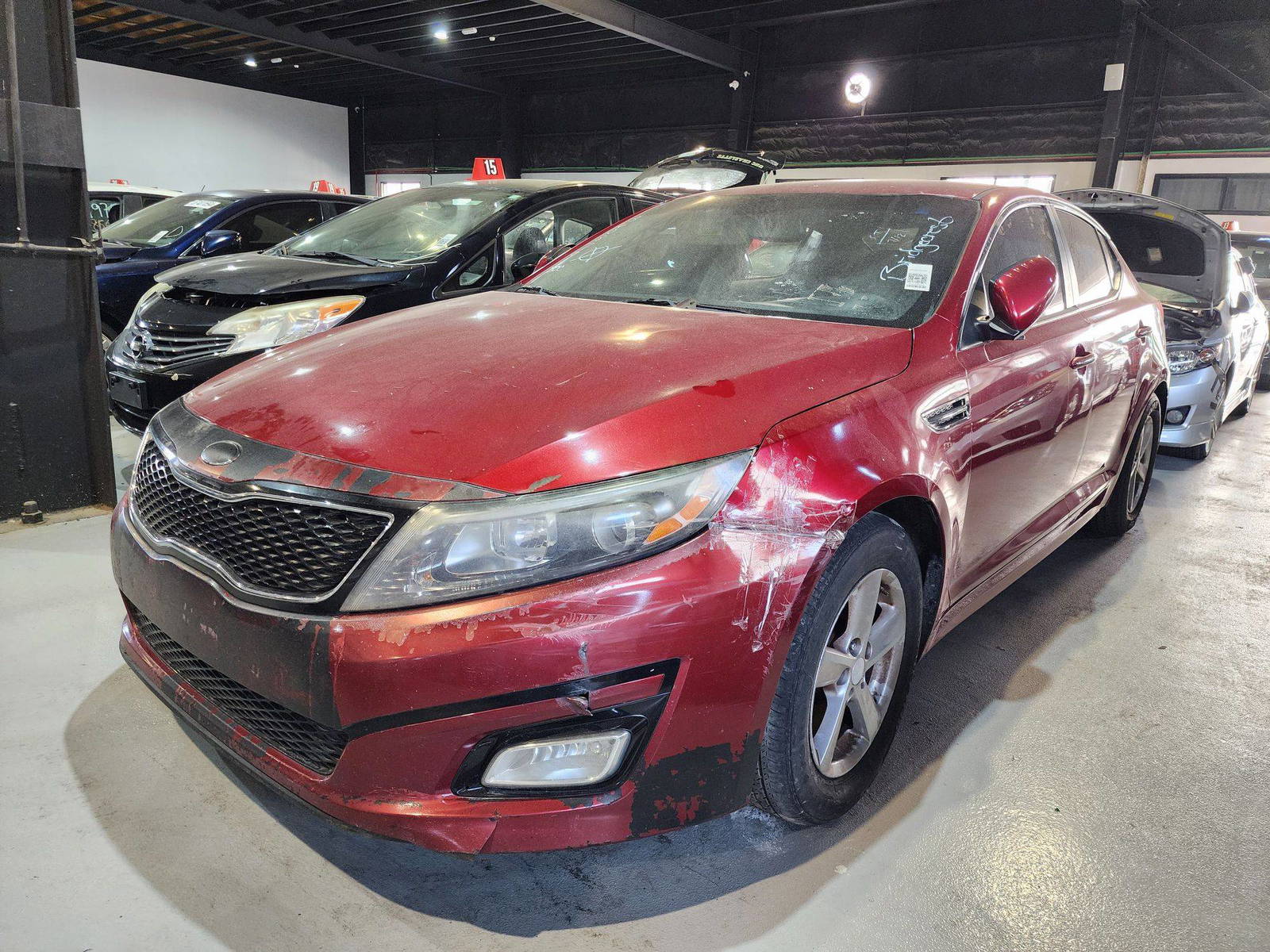 2015 KIA OPTIMA — 148094 Miles — Lot 21431 — Al Quoz - Marhaba Auctions Used Cars - Image 5